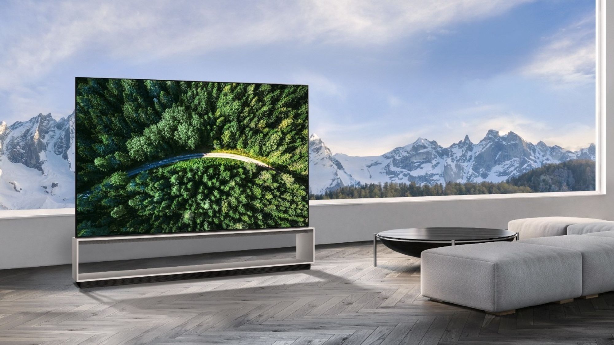 8K-TV-er, som denne kostbare modellen fra LG, kan støte på problemer om EU får viljen sin.