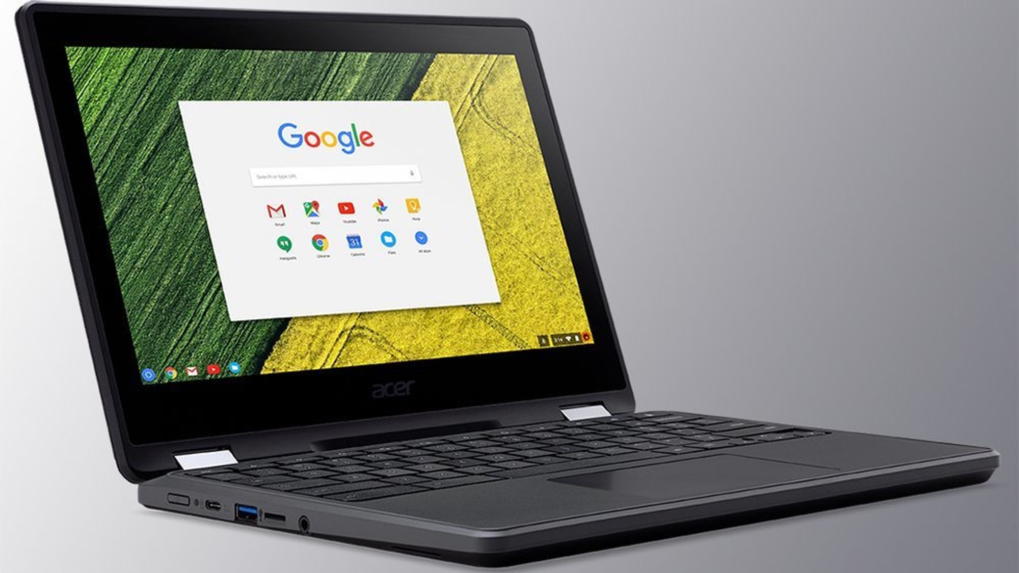 En Chromebook Spin 11 fra Acer. Illustrasjonsfoto.