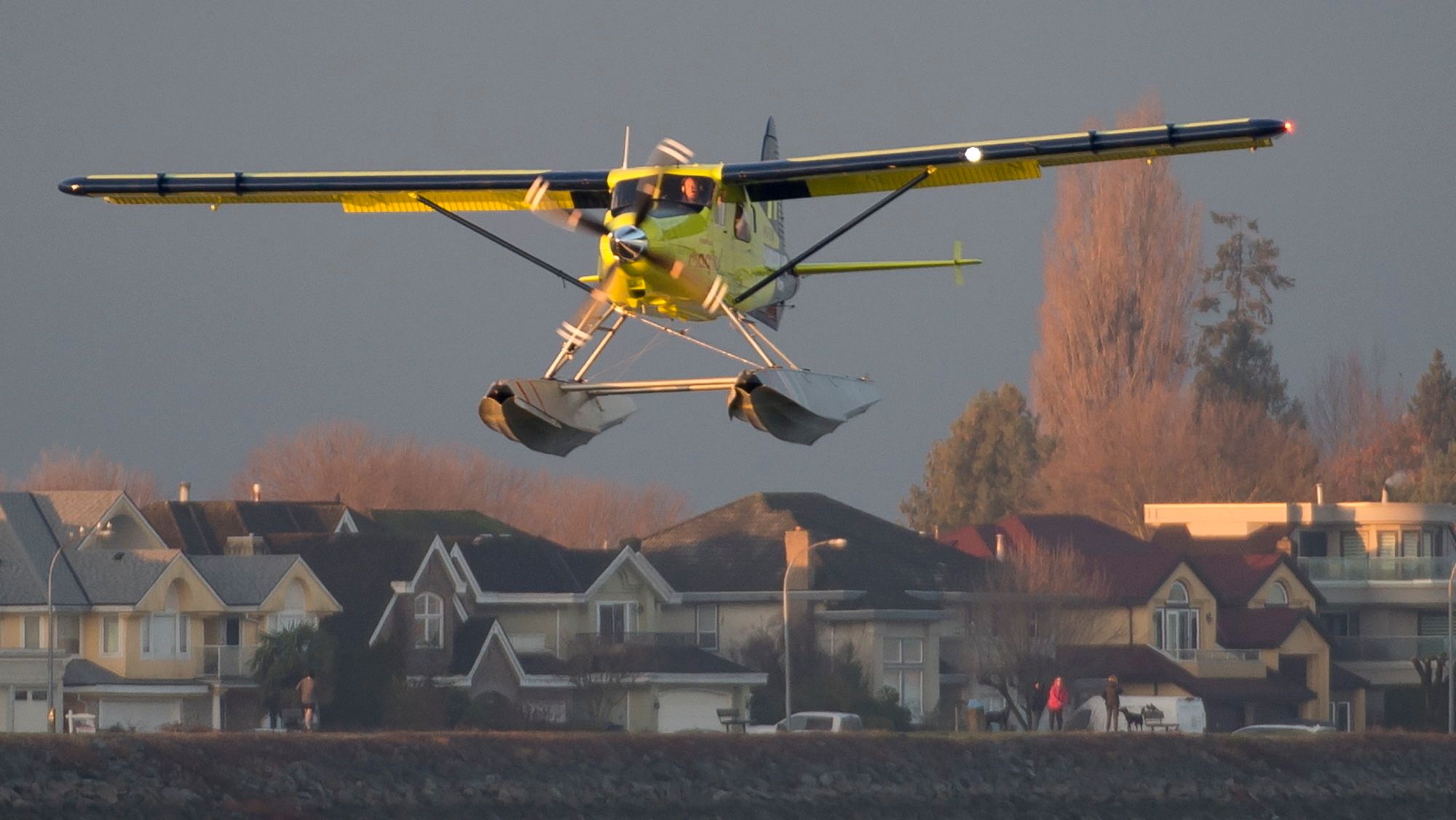 Jomfruferden med det elektriske DHC-2-flyet gikk i Canada tirsdag 10. desember.