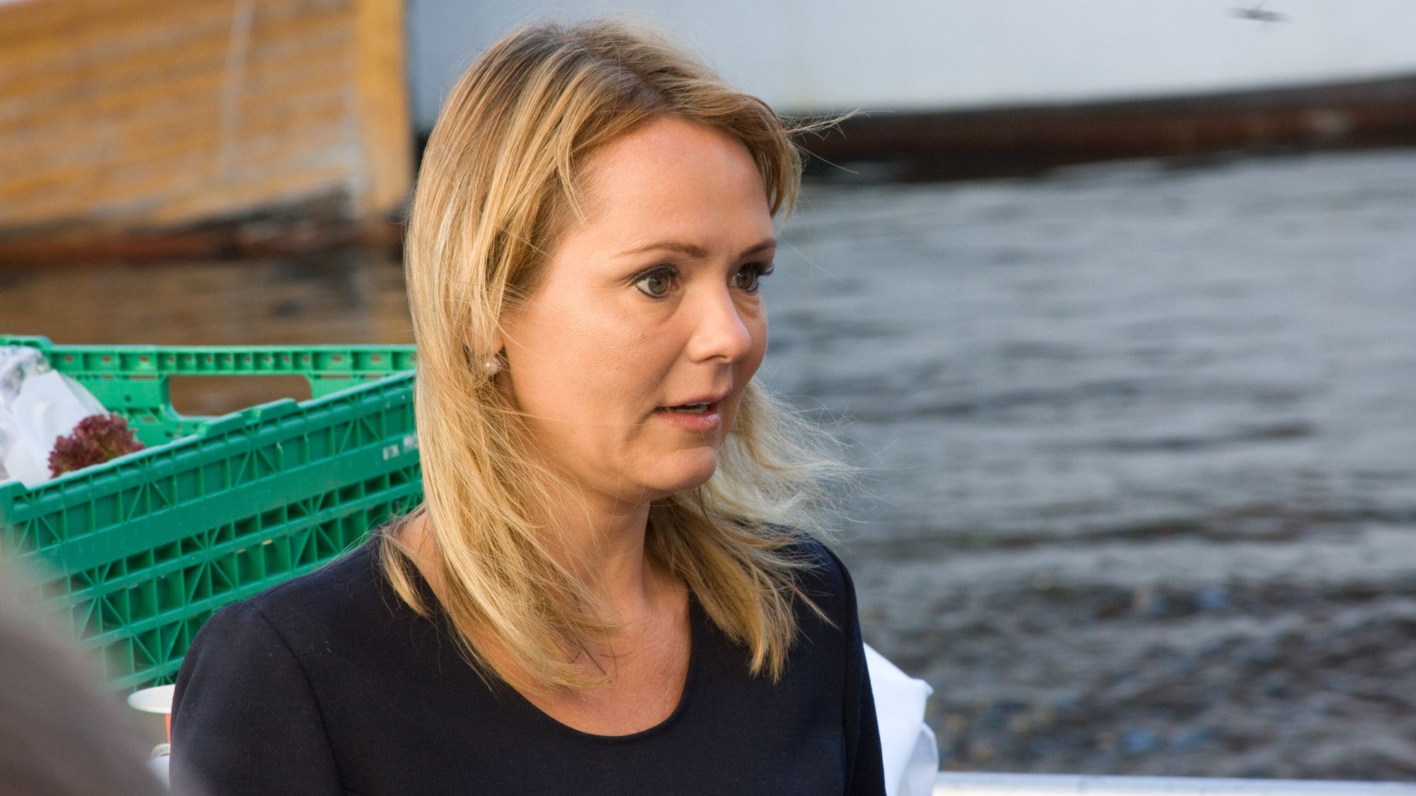 Distrikts- og digitaliseringsminister Linda Hofstad Helleland sier behovet for bredbånd aldri har vært større enn nå. Bildet er fra Arendalsuka i 2016. 