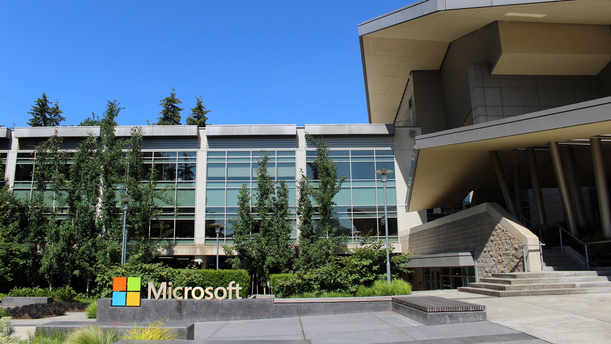 Microsofts hovedkvarter i Redmond utenfor Seattle.