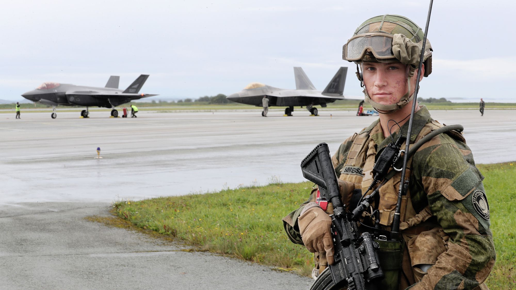 I august 2018 landet amerikanernes superjager F-22A Raptor på norsk jord første gang. Siden har det vært mye såkalt integrasjonstrening mellom norske F-35A og amerikanske partnere.