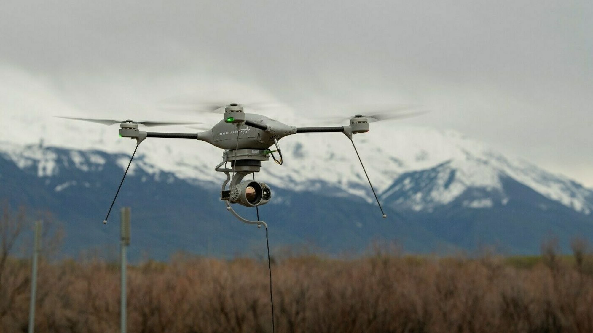 Slike Indago 3-droner er nå på vei inn i det norske forsvaret. Også den sveitsiske hæren bestilte nylig tilsvarende droner.