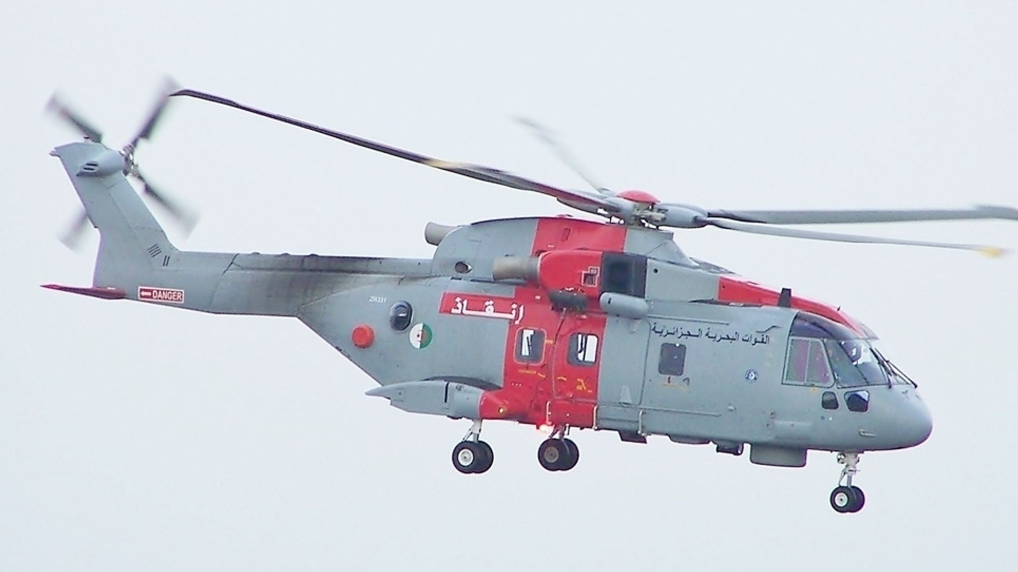 AW101-610 redningshelikopter tilhørende det algeriske sjøforsvaret.