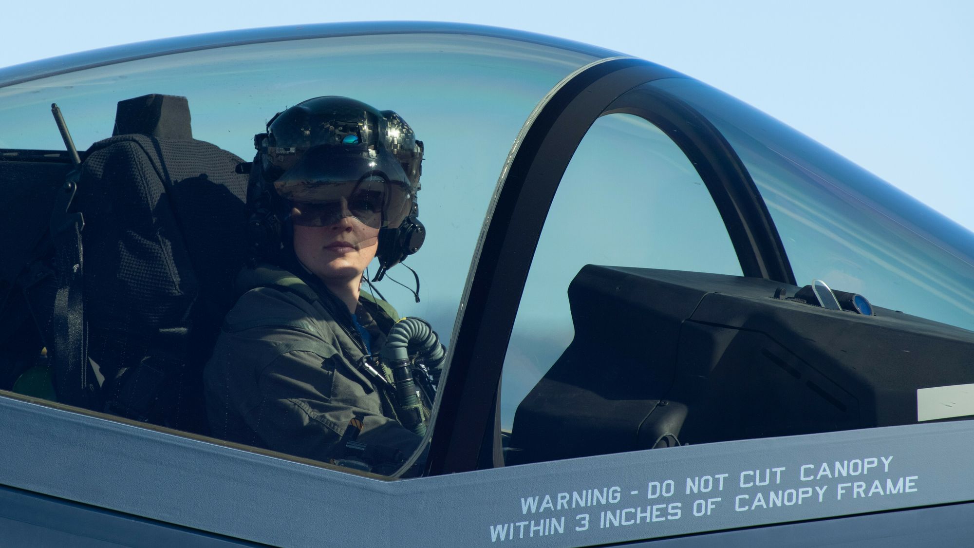 Kaptein Kristin «BEO» Wolfe er sjef for F-35A Lightning II Demonstration Team.