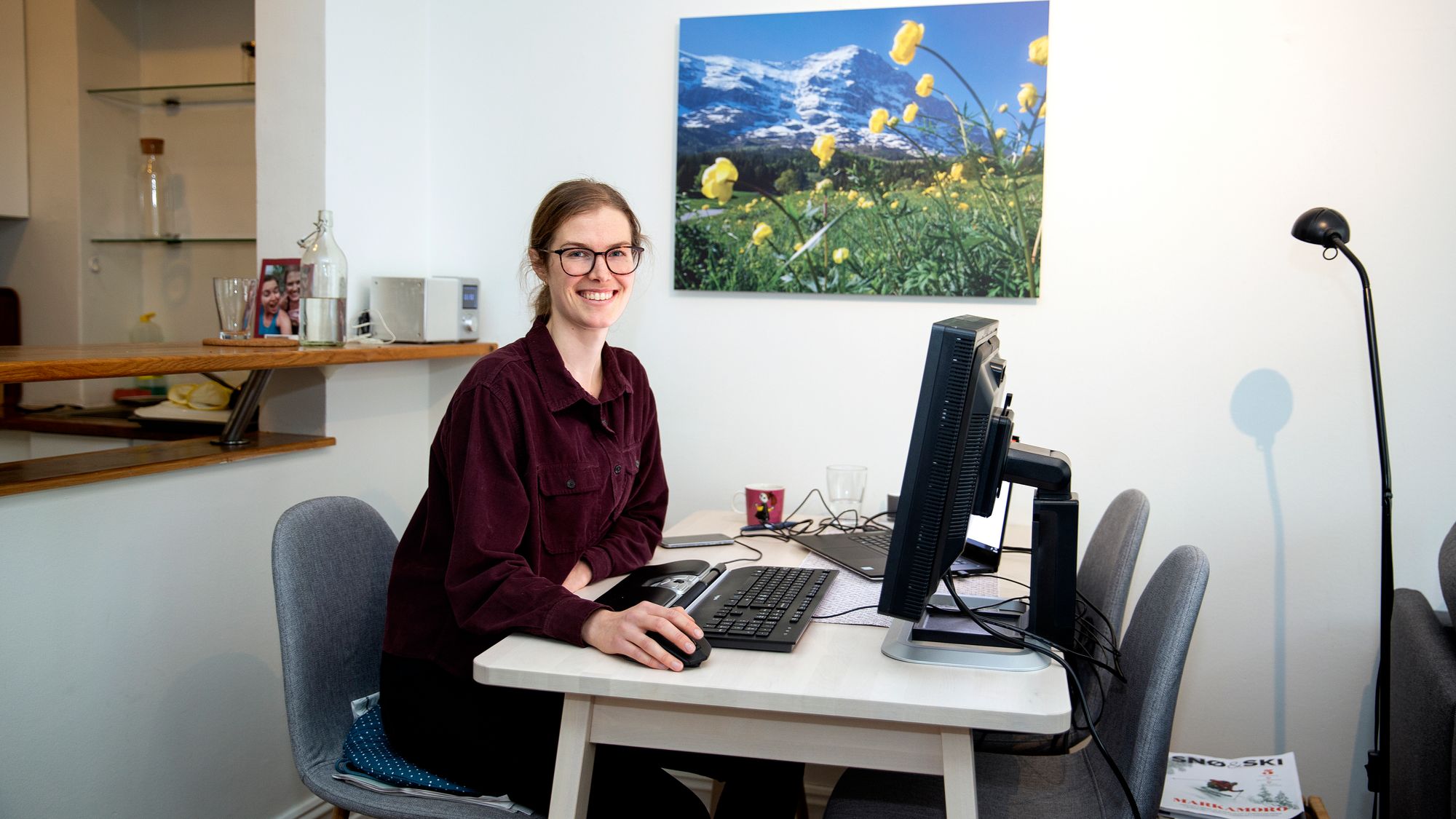 – Det var kjipt å komme hjem fra juleferie og høre nyheten om enda mer lockdown på grunn av pandemien, sier Ingrid Dagsland Halderaker som er sivilingeniør i Asplan Viak. 