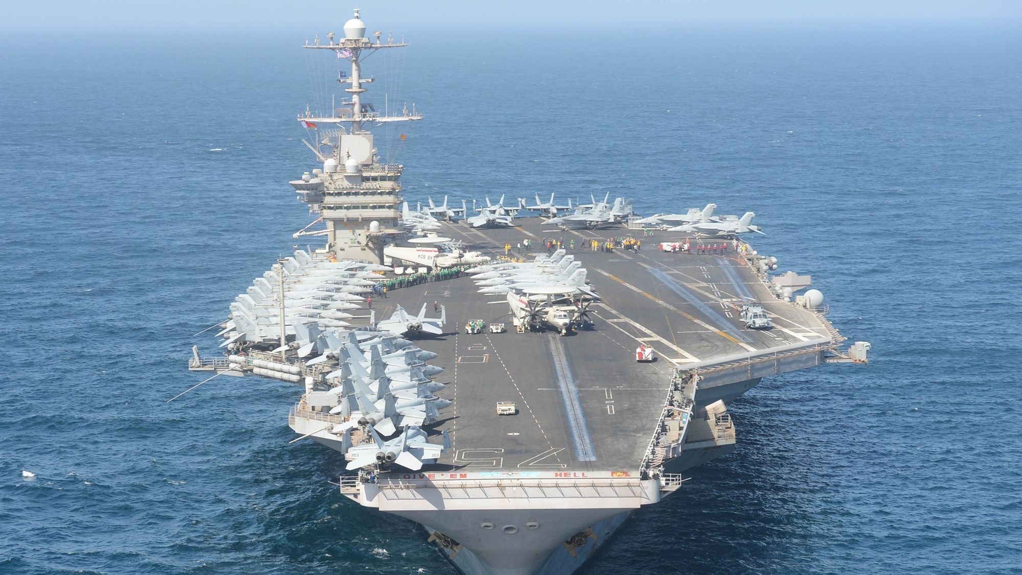 USS Harry S. Truman (CVN 75) er et hangarskip i Nimitz-klassen. Det er flaggskipet i CSG 8 som KNM Fridtjof Nansen nå har sluttet seg til.