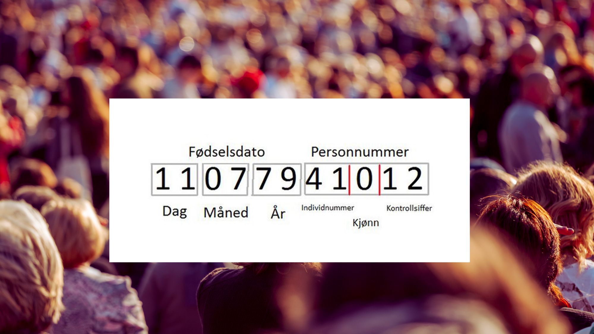 Norske fødselsnumre er kompromittert en rekke ganger. Det er på tide å slutte å behandle dem som beskyttet informasjon.