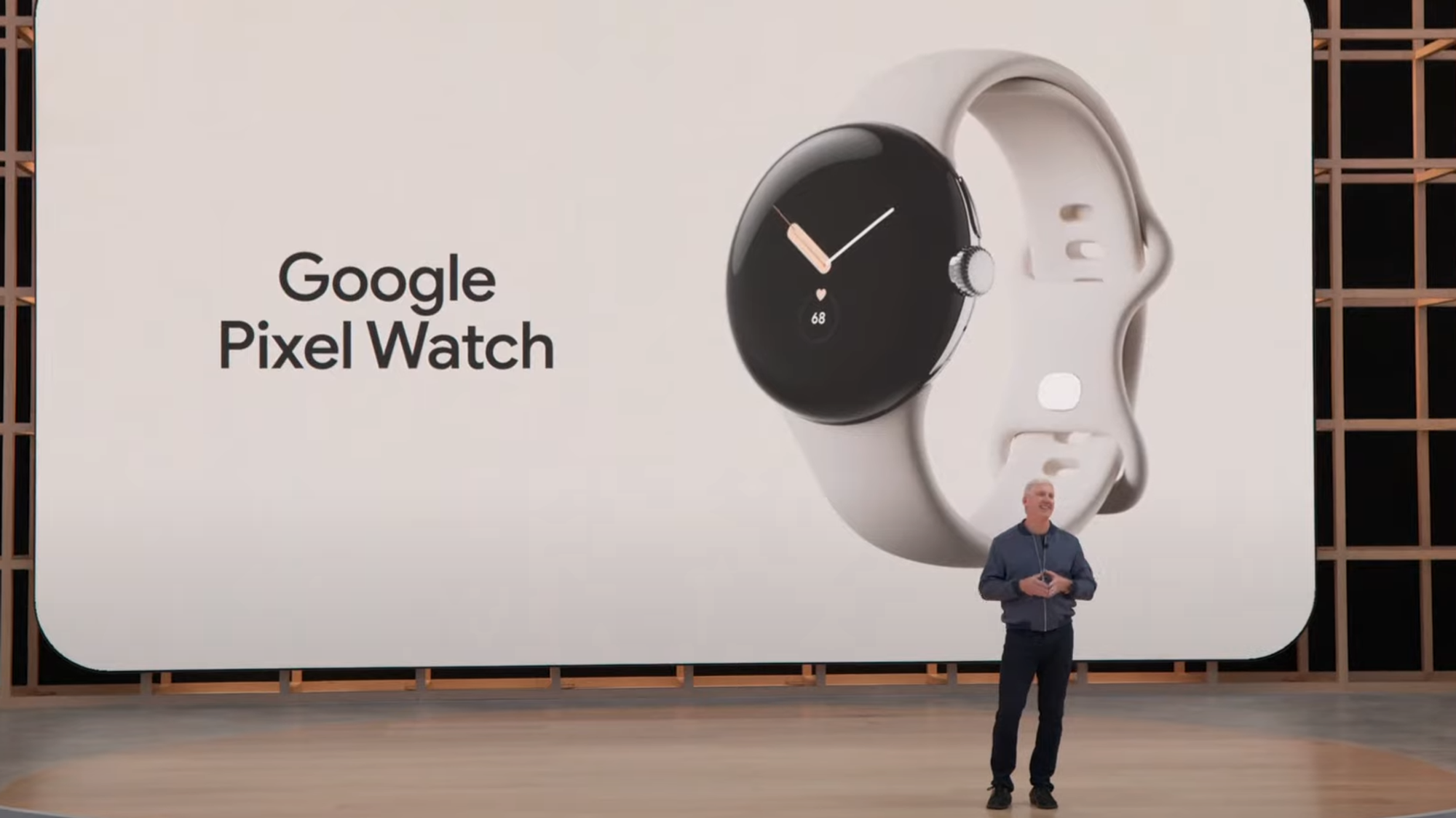 Googles Rick Osterloh presenterer Pixel Watch – selskapets første egne smartklokke.