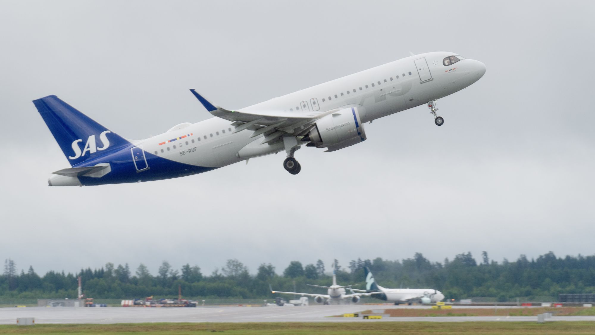 Nå skal alle SAS-fly får internett med Starlink.