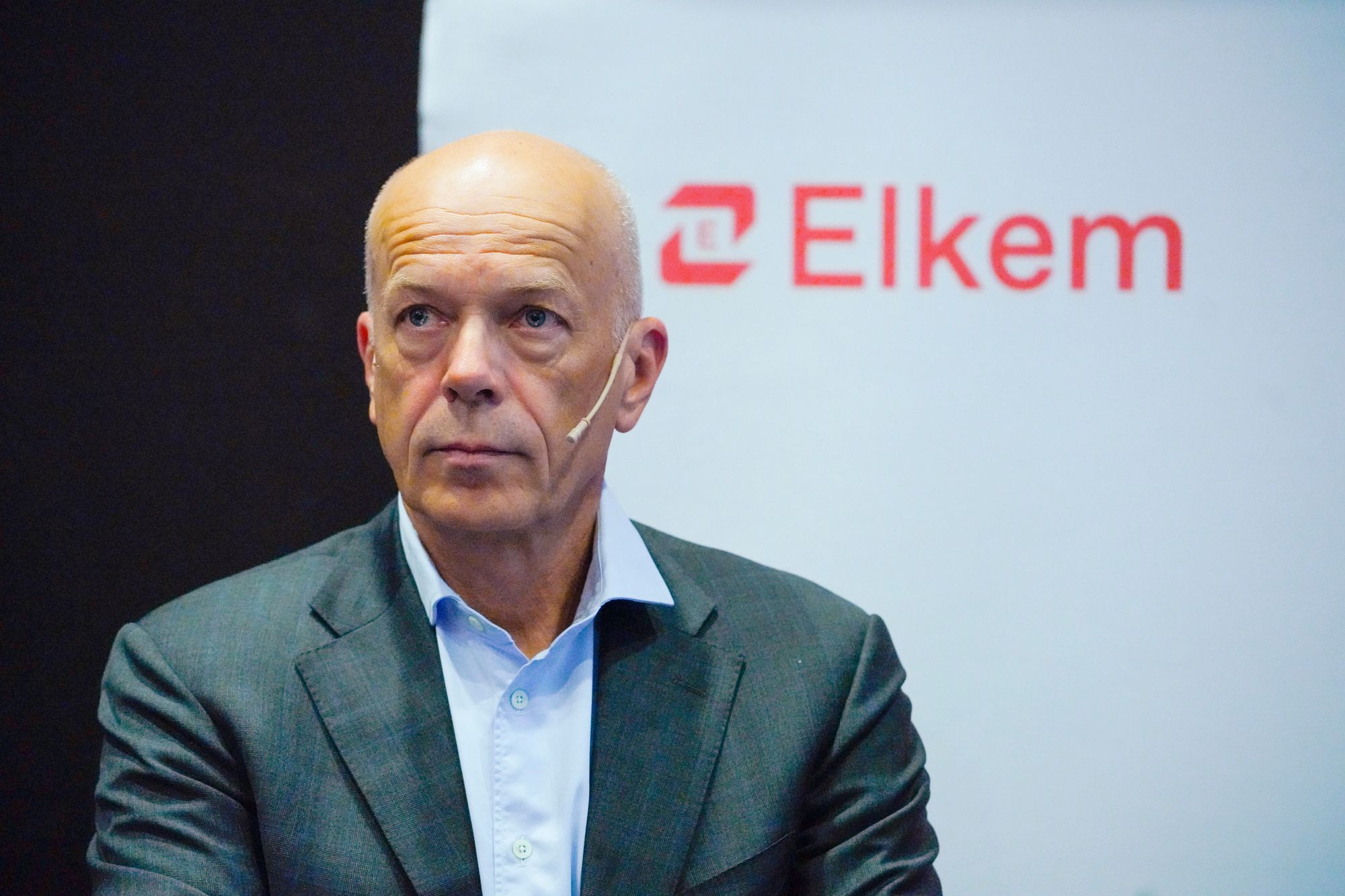 Konsernsjef Helge Aasen i Elkem. Bildet er fra 2022.