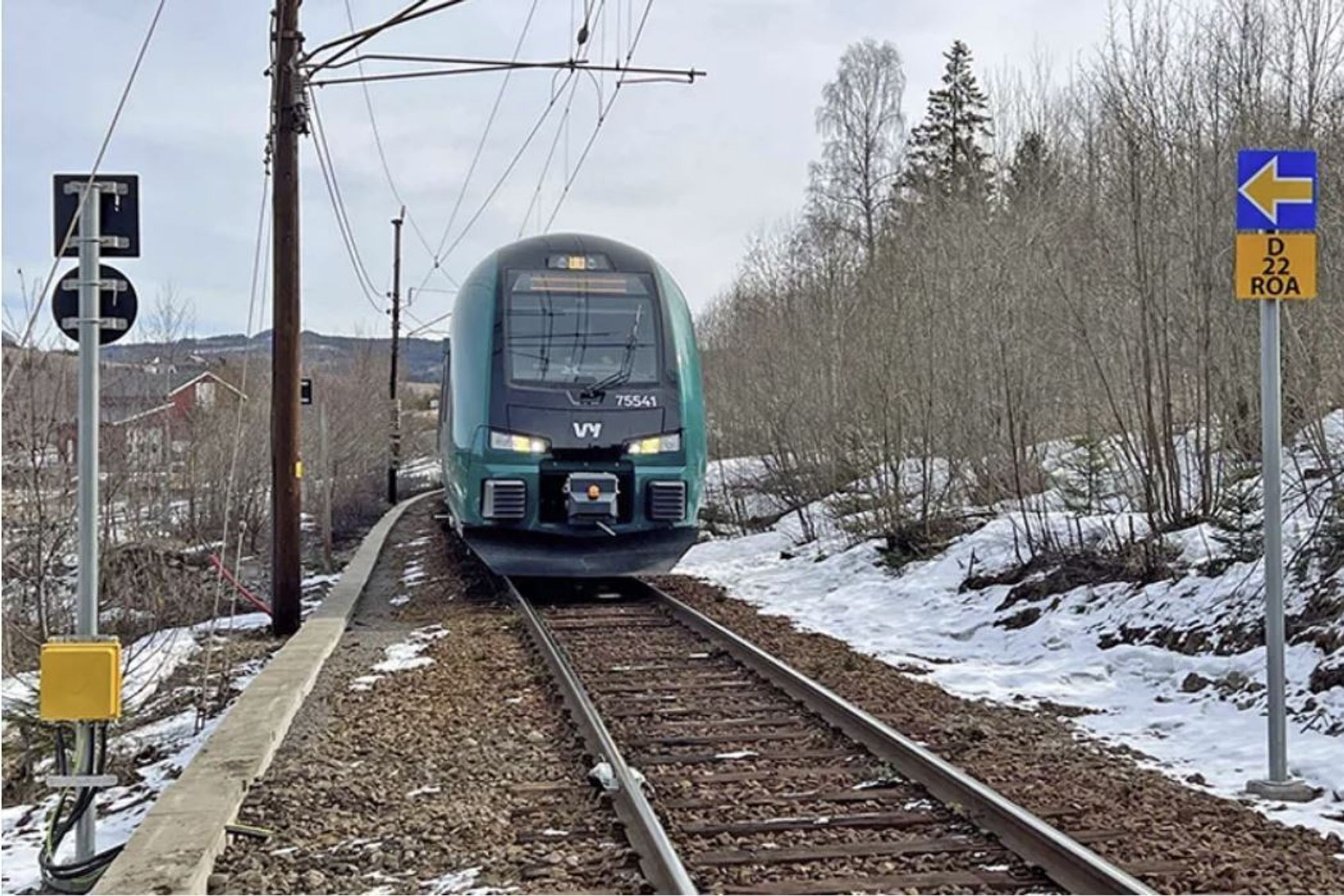 Gjøvikbanen får ett tog i timen mellom Oslo og Gjøvik etter innføringen av ERTMS.