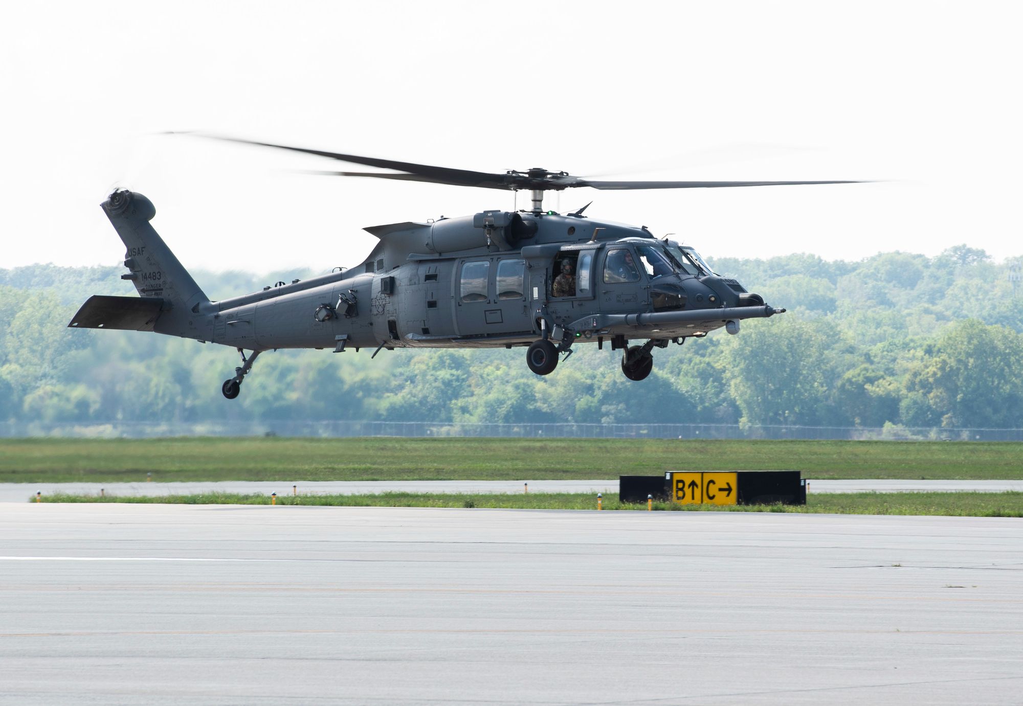 Sikorskys HH-60W-helikopter.
