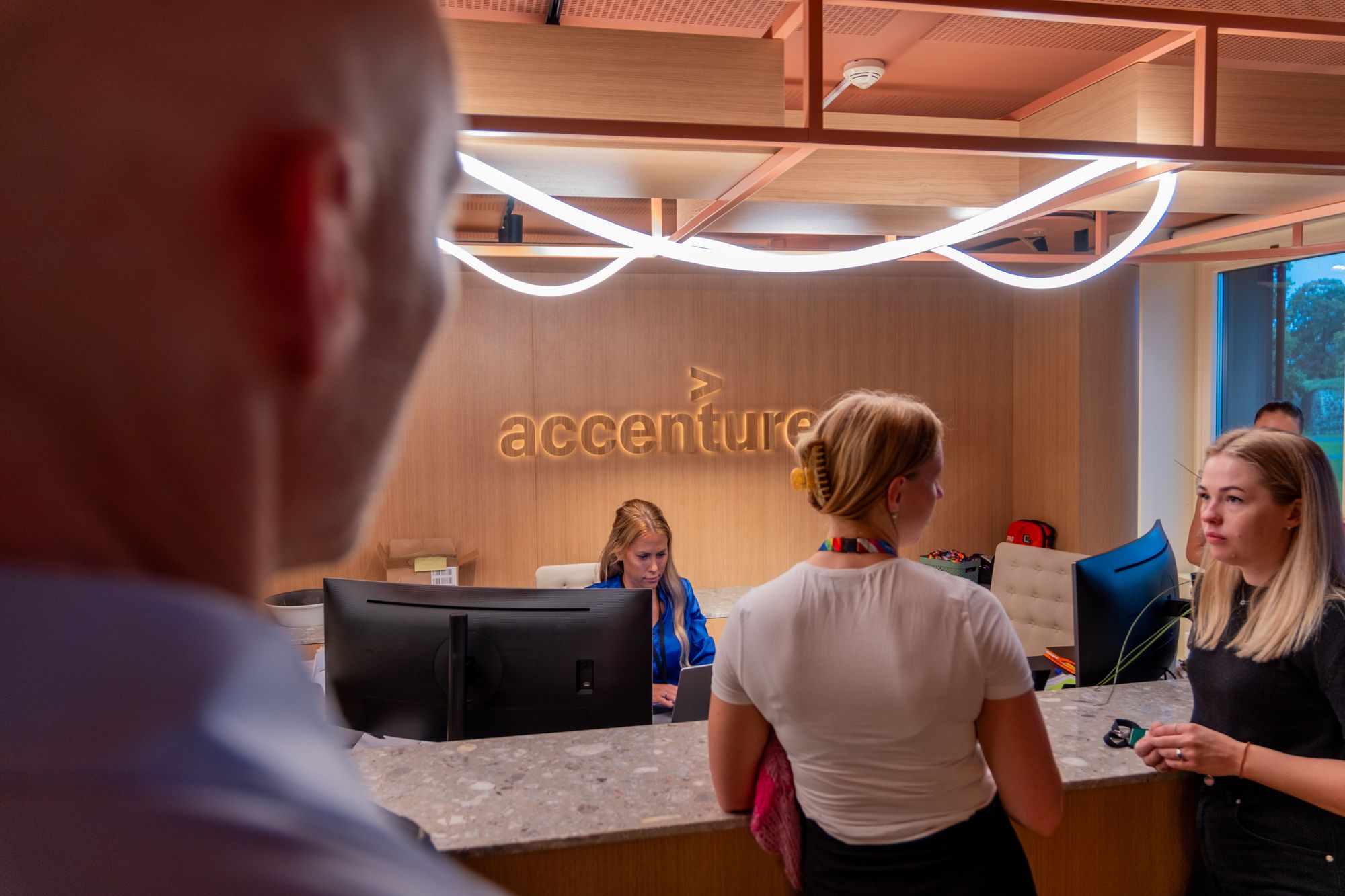 Accenture flyttet inn i nye lokaler i Oslo i fjor høst. Siden den gang har de skaffet seg flere store avtaler i Norge.