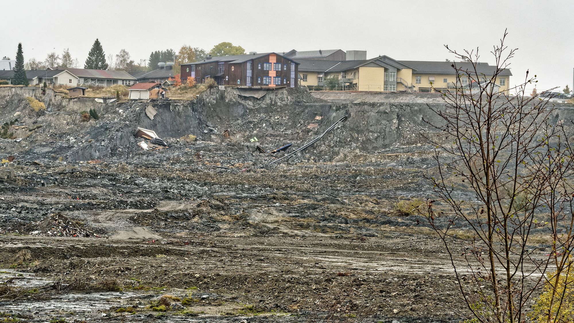 Gjerdrum-skredet er et eksempel på hvordan naturkatastrofer kan skape behov for umiddelbar evakuering.