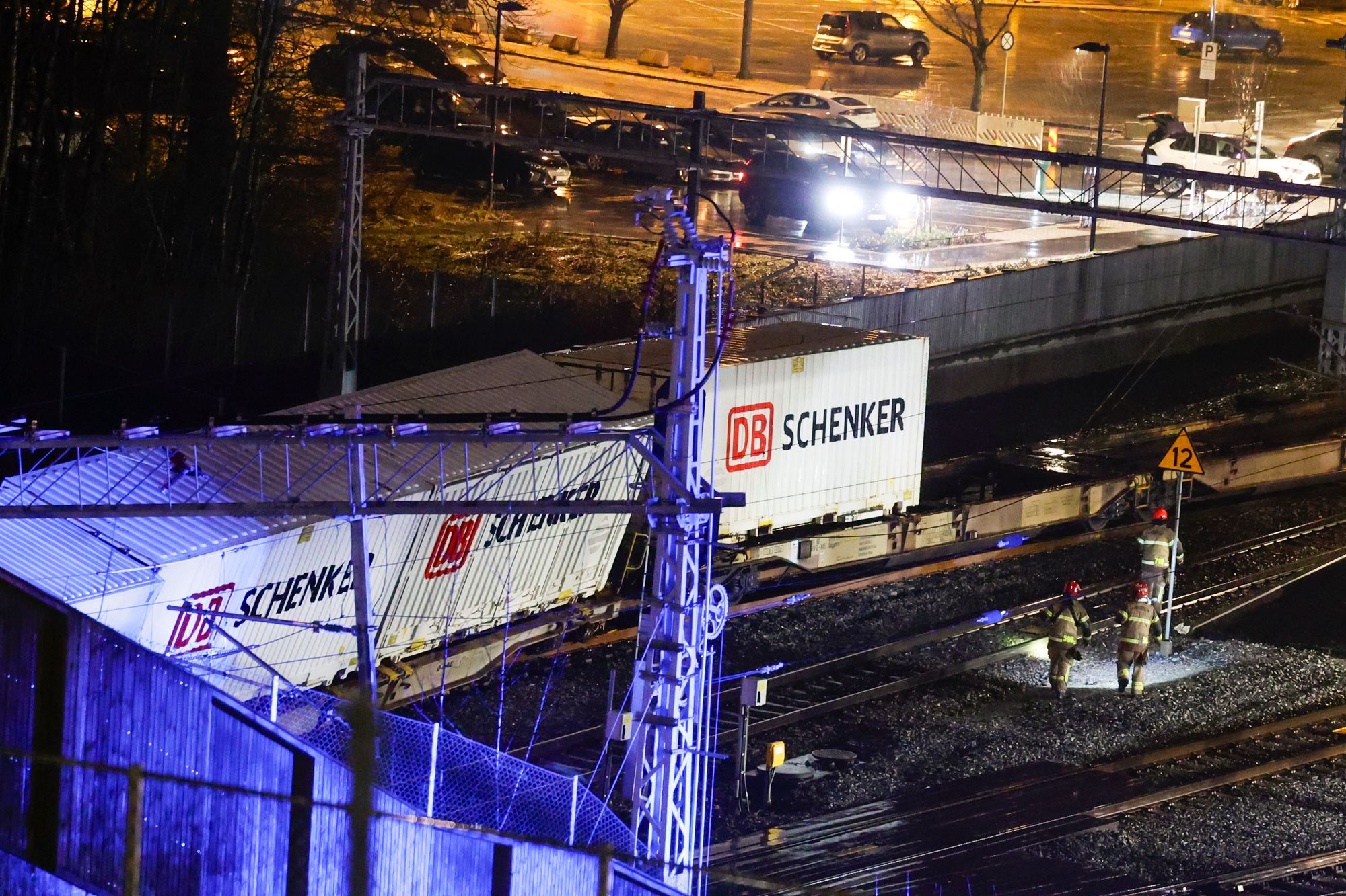 I mars i fjor sporet et godstog med 25 vogner av like ved Arna stasjon på Bergensbanen.