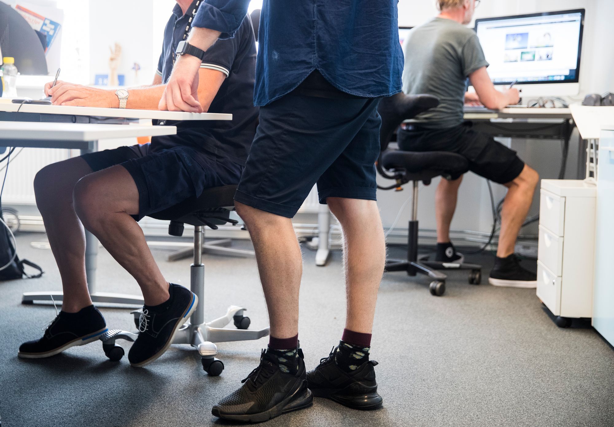 Man kan bli nektet å bruke shorts på jobb, men da må arbeidsgiver ha en god grunn.