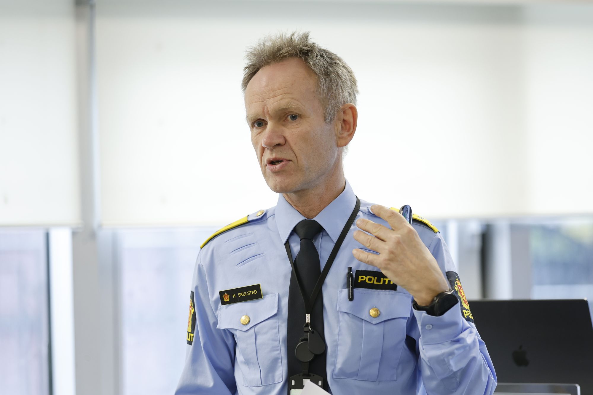 Politidirektør Håkon Skulstad.