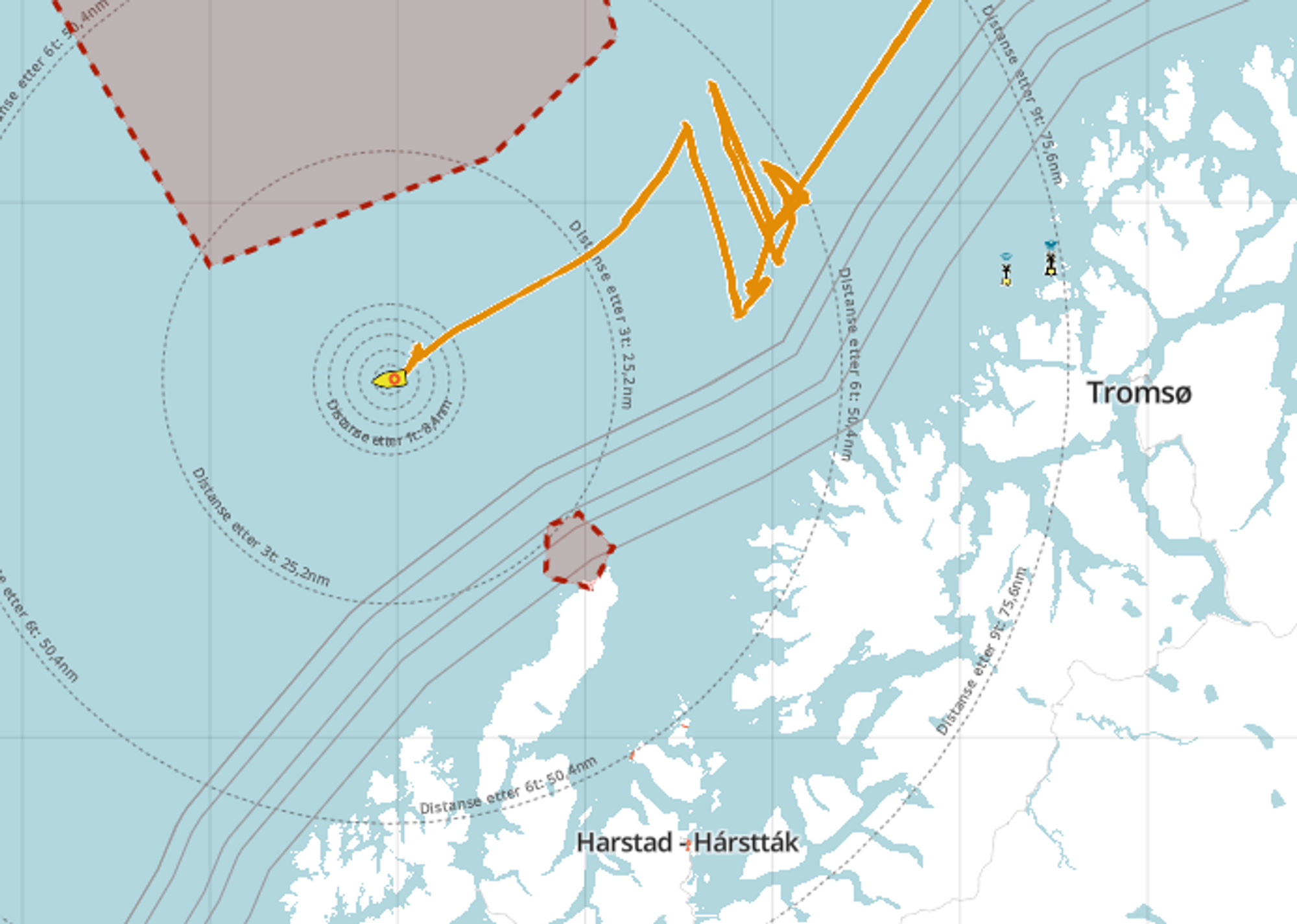 Forskningsskipet Jantar ved Severomorsk.