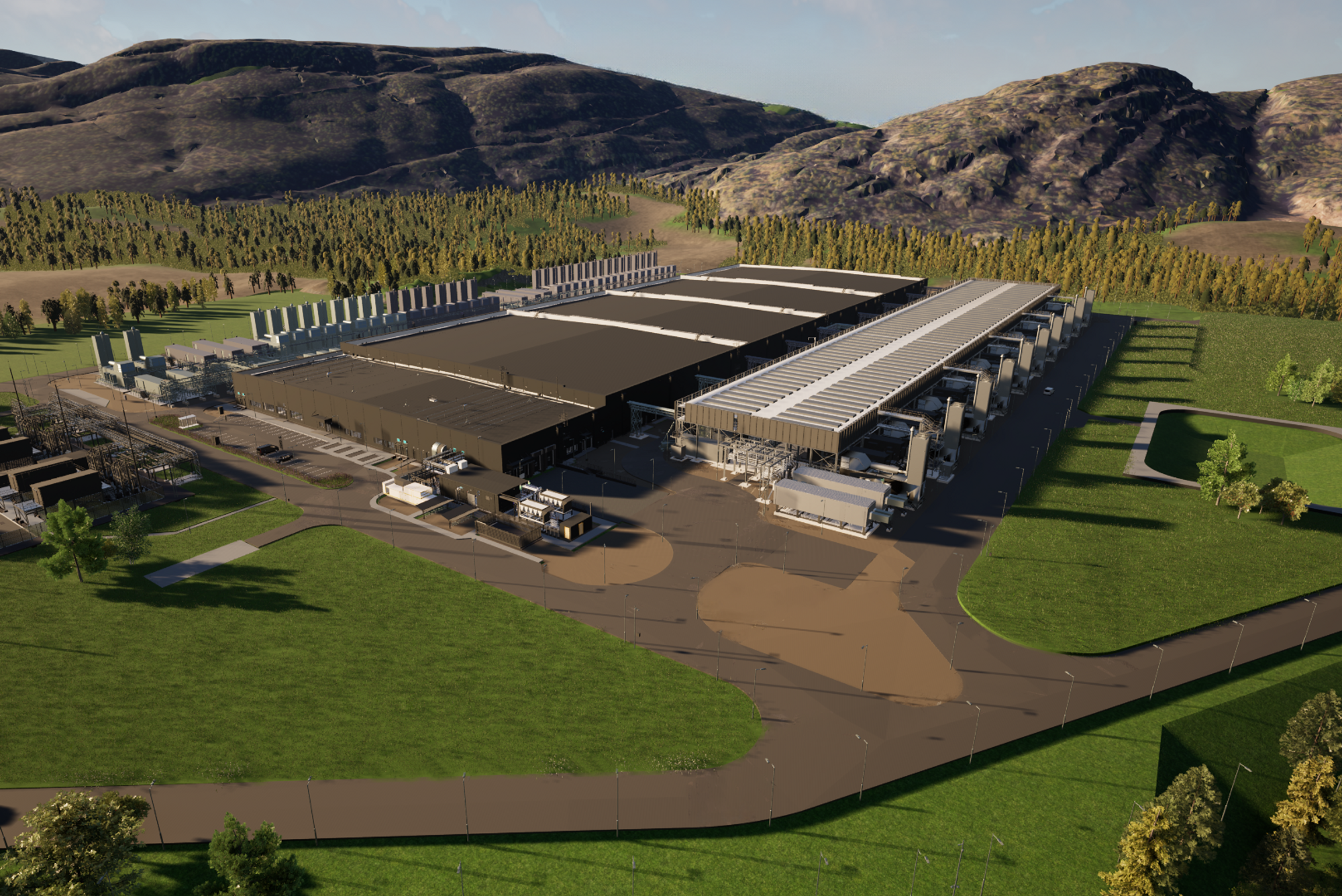 Googles datasenter i Skien skal stå klart i løpet av 2026. Statnett har reservert 240 MW nettkapasitet til Google. Om Google bruker alt, tilsvarer det omtrent 2,1 TWh årlig.
