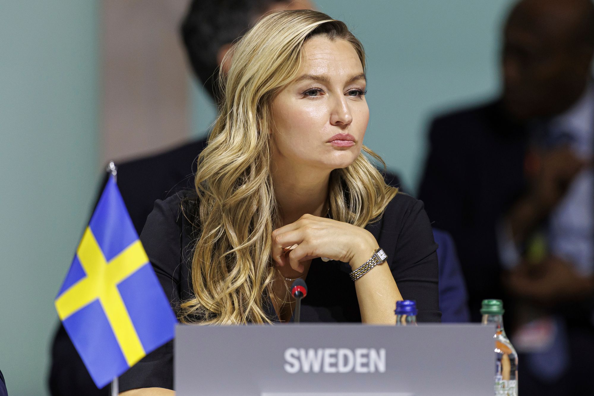 Sveriges energiminister Ebba Busch. 