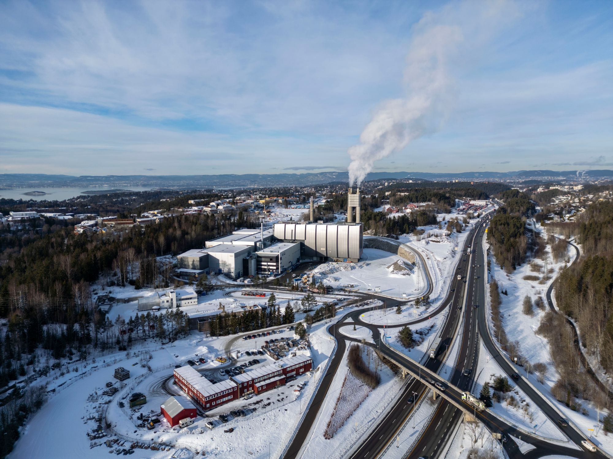 Avfallsforbrenningsanlegg på Klemetsrud. Anlegget drives av selskapet Hafslund Celsio. Foto: Stian Lysberg Solum / NTB