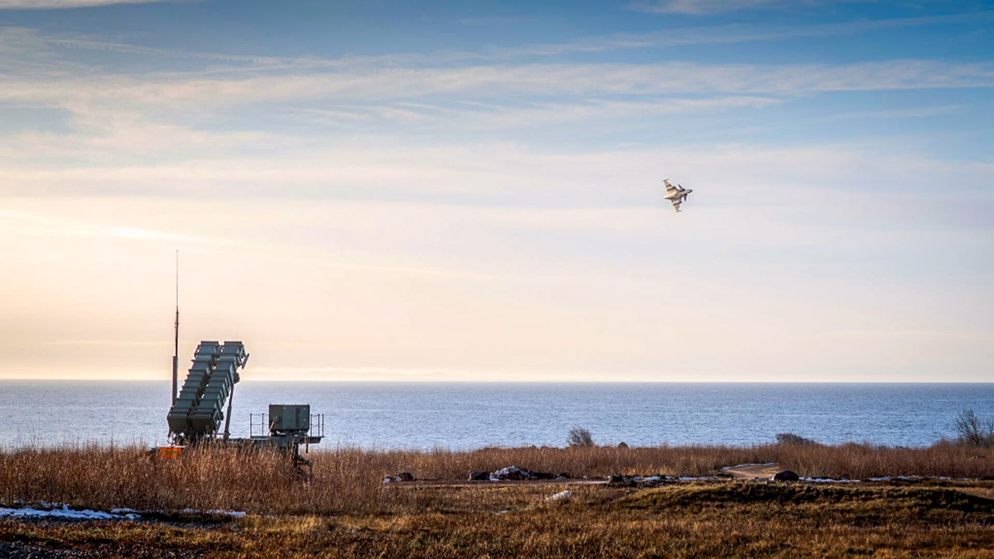 Det amerikanske våpensystemet Patriot utplassert i Sverige. Det kan brukes til å nøytralisere ballistiske missiler. Israelske Iron Dome har ikke de samme kapasitetene.