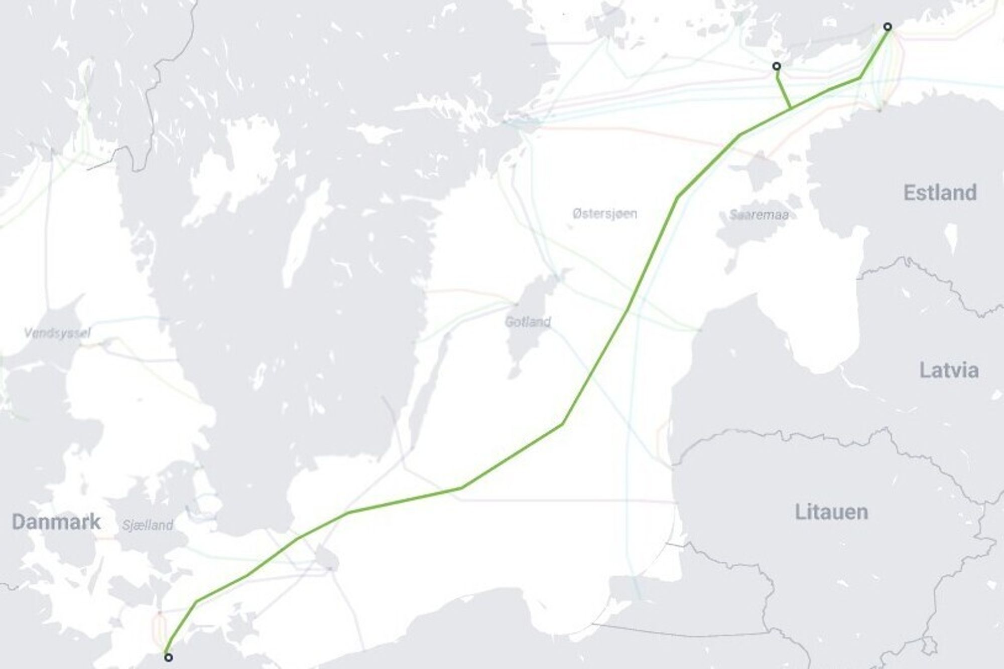 Finske Cinias C-Lion 1-kabel mellom Helsinki og Rostock i Tyskland skal være ædelagt utenfor Gotland. Det er i så fall tredje gang i vinter at denne kabelen ødelegges.