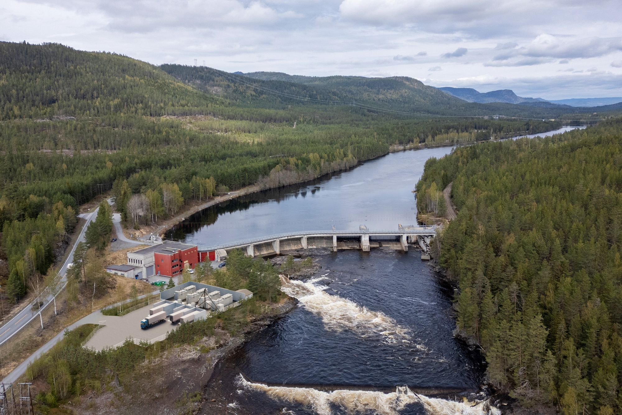 Et pilotanlegg skal bruke overskuddskraft fra elvekraftverket ved Pikerfoss til grønn hydrogenproduksjon.