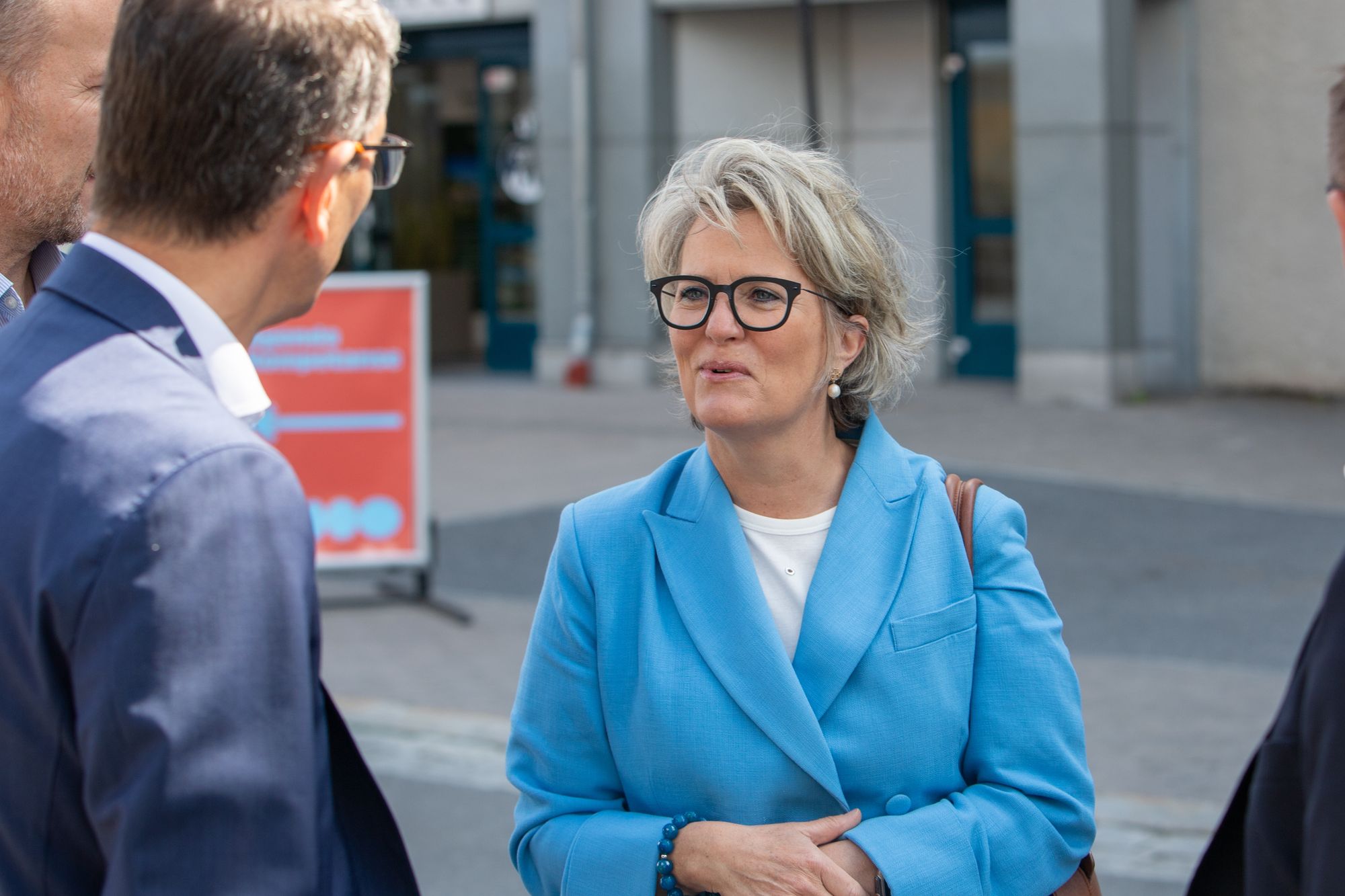 Konsernsjef Benedicte Schilbred Fasmer i Telenor under Kongsberg Agenda torsdag.