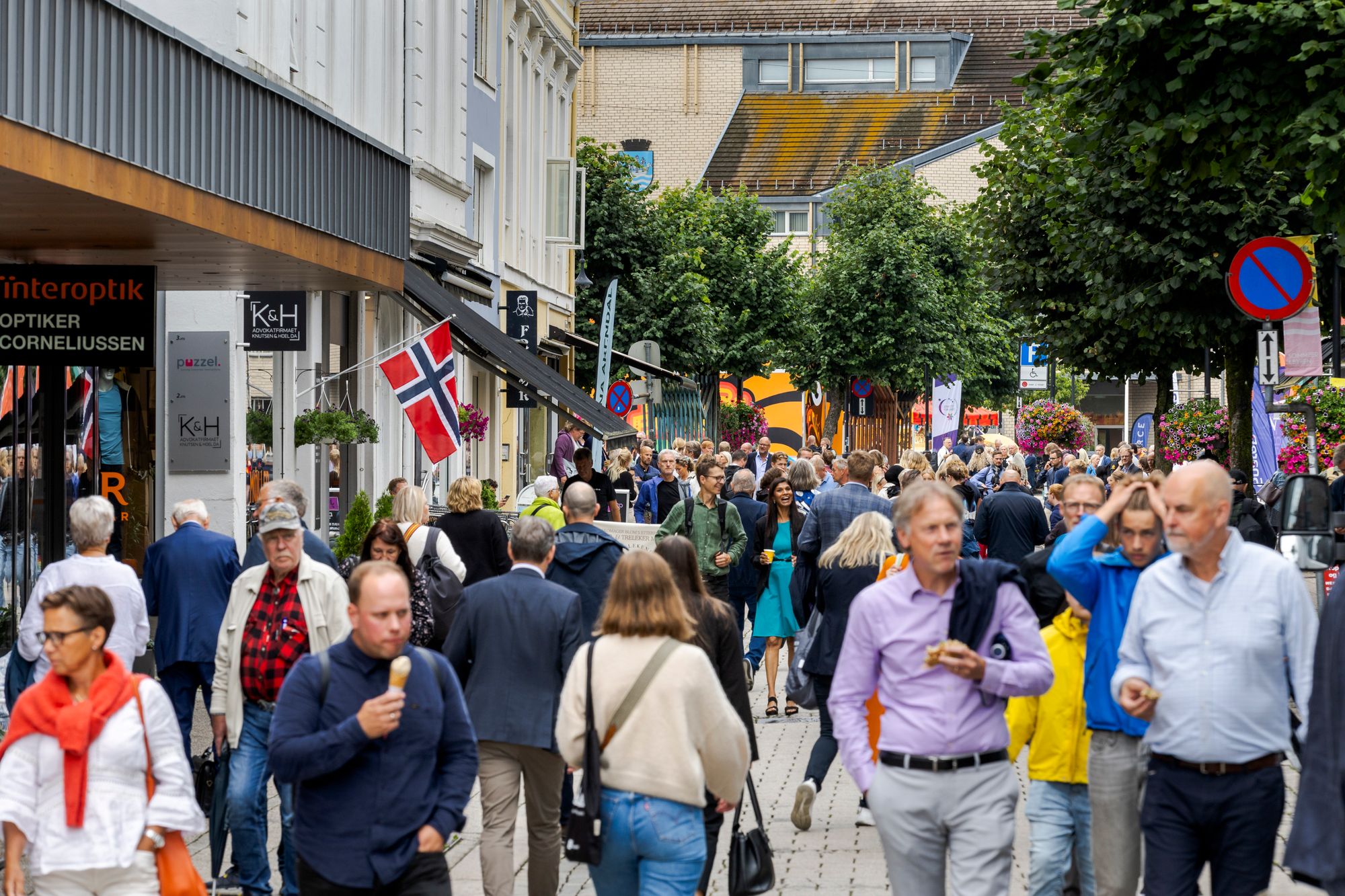 På Sørlandet og Sørvestlandet vil folk kunne spare på penger på Norgespris. Bildet er fra Arendal.