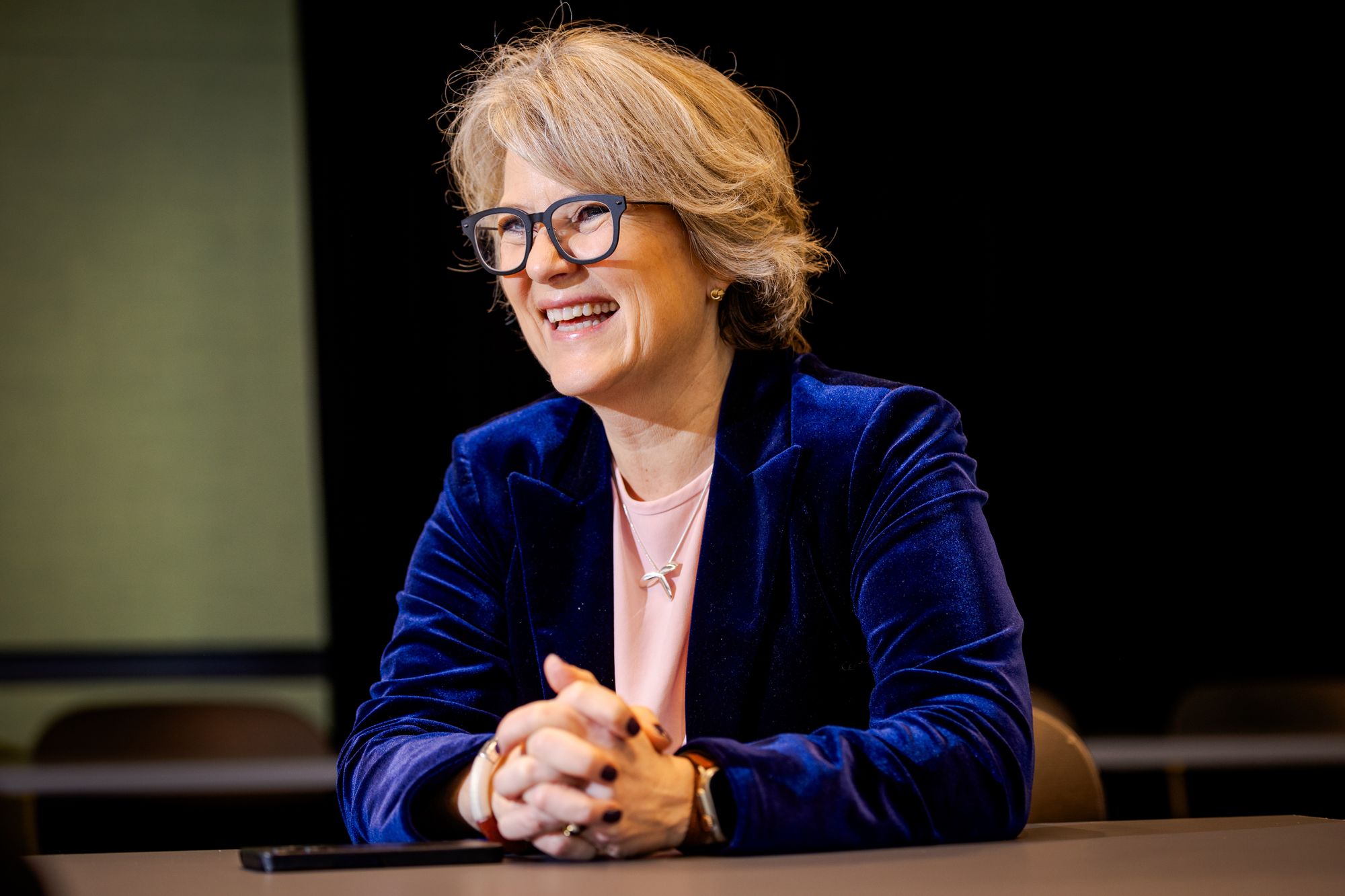 Konsernsjef i Telenor, Benedicte Schilbred Fasmer.