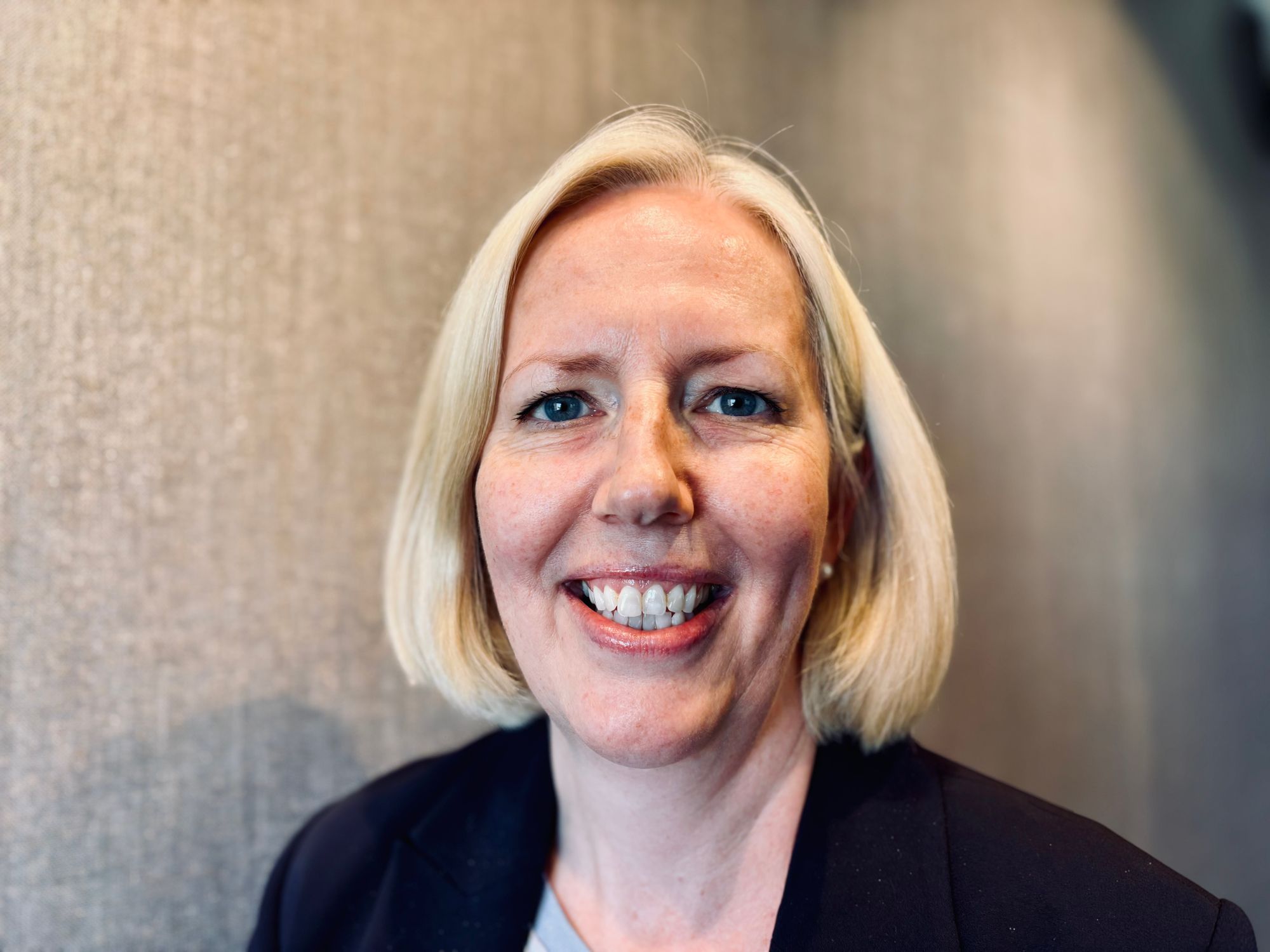 Agnete Johnsgaard-Lewis kommer fra oljebransjen og starter i jobben som ny Bane Nor-sjef 1. september.