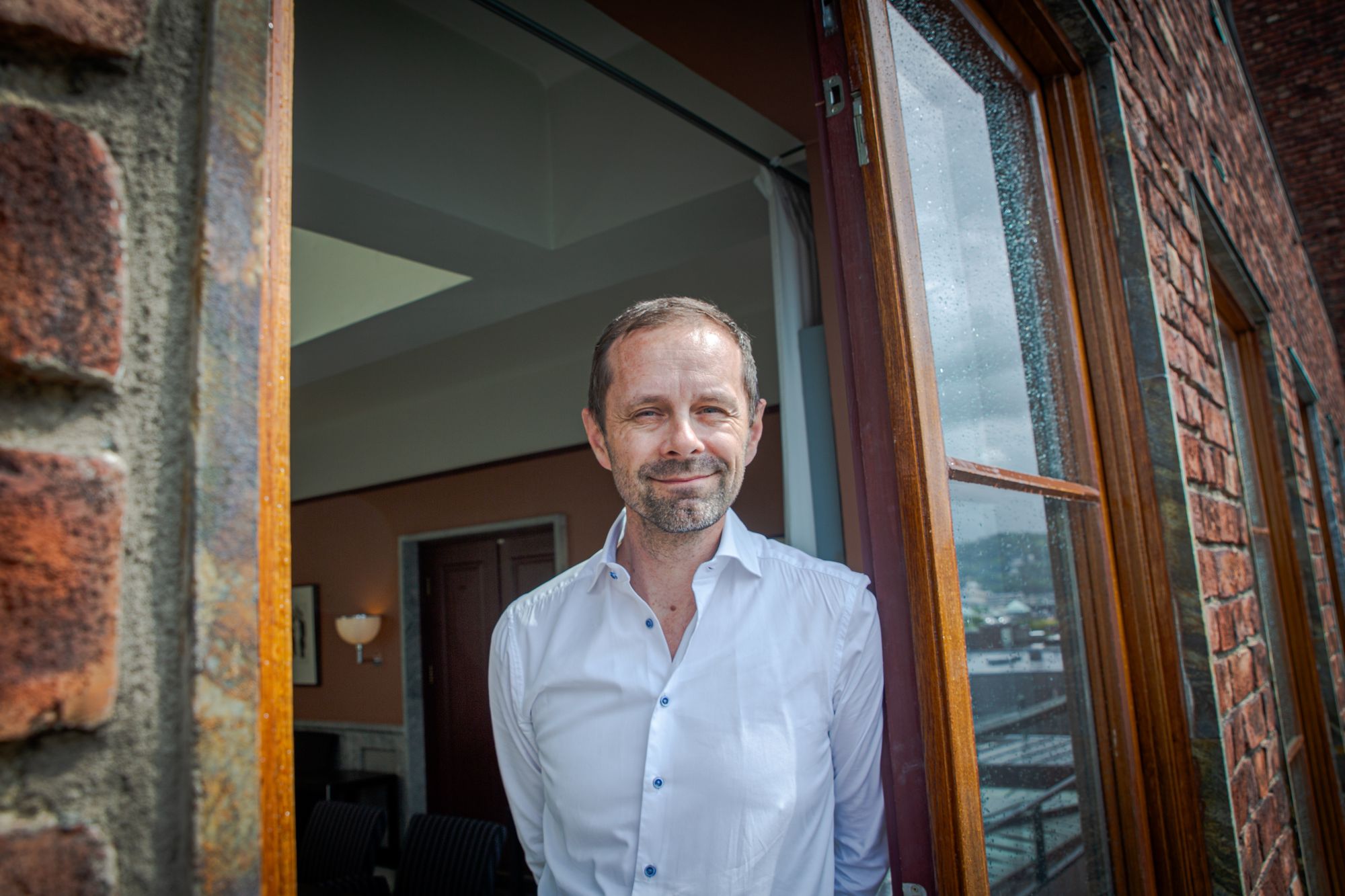 Finansbyråd Hallstein Bjercke i Oslo kommune. Han har ansvar for blant annet IKT-styring, informasjonssikkerhet og personvern i kommunen.