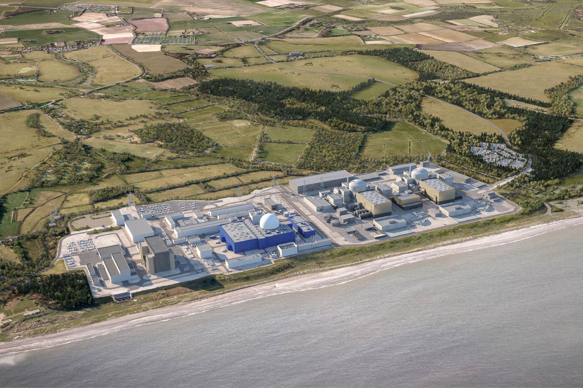 Sizewell C-kraftverket ble vedtatt bygd til nesten det dobbelte av opprinnelig kostnadsramme. Det 1600 MW-kraftige anlegget skal bestå av to reaktorer og skal kunne levere strøm til seks millioner husstander når det settes i drift på midten av 2030-tallet.