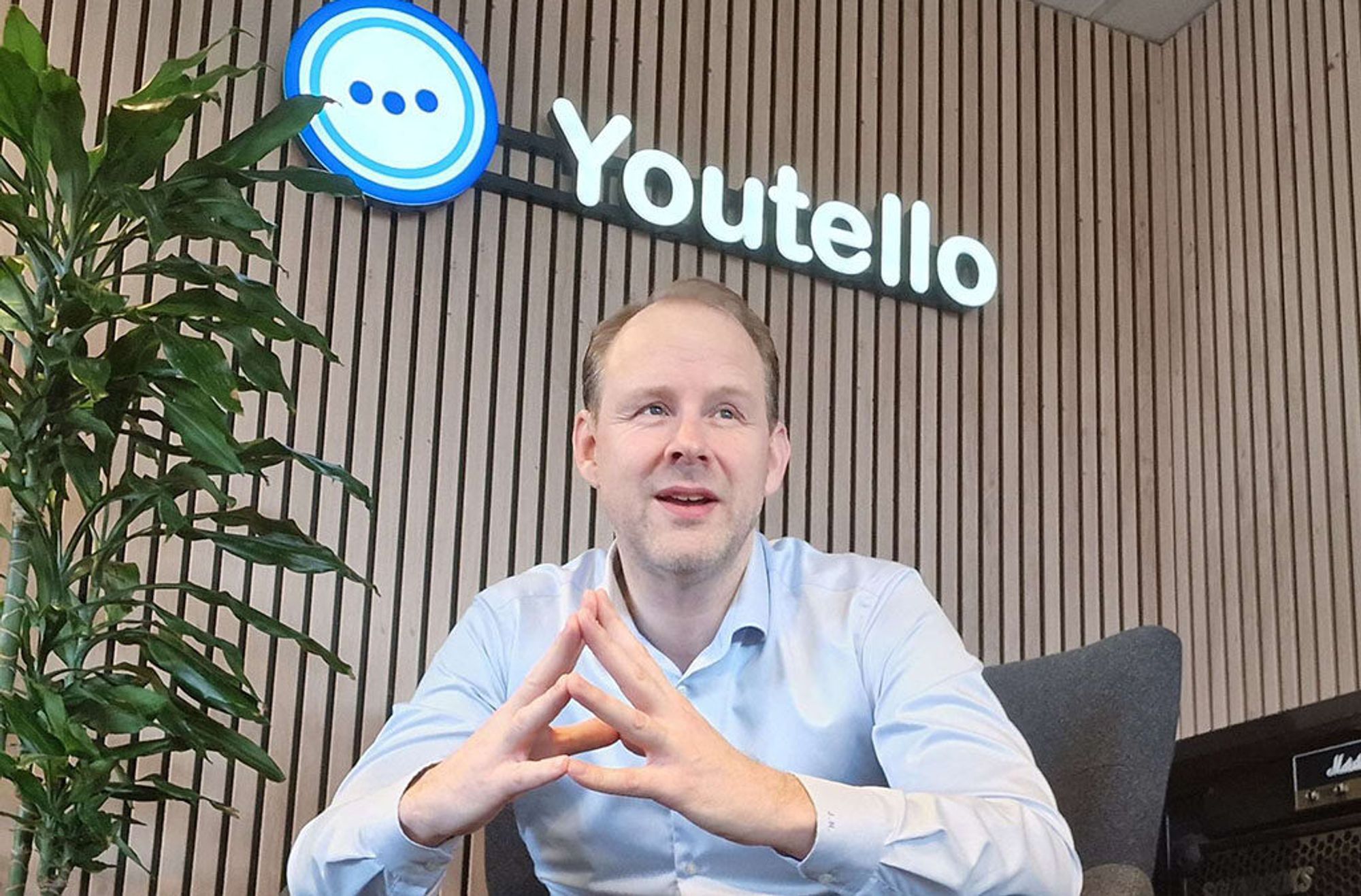 Eljar Ness er administrerende direktør, gründer og deleier i Youtello. Nå er selskapet konkurs med 14 millioner i gjeld.