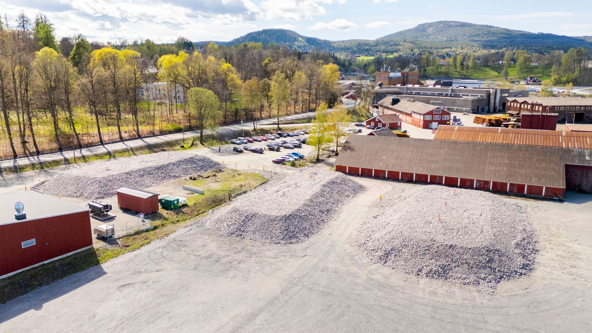 Tomta hvor REN planla å legge sitt pilotanlegg for utvinning av sjeldne jordarter. 