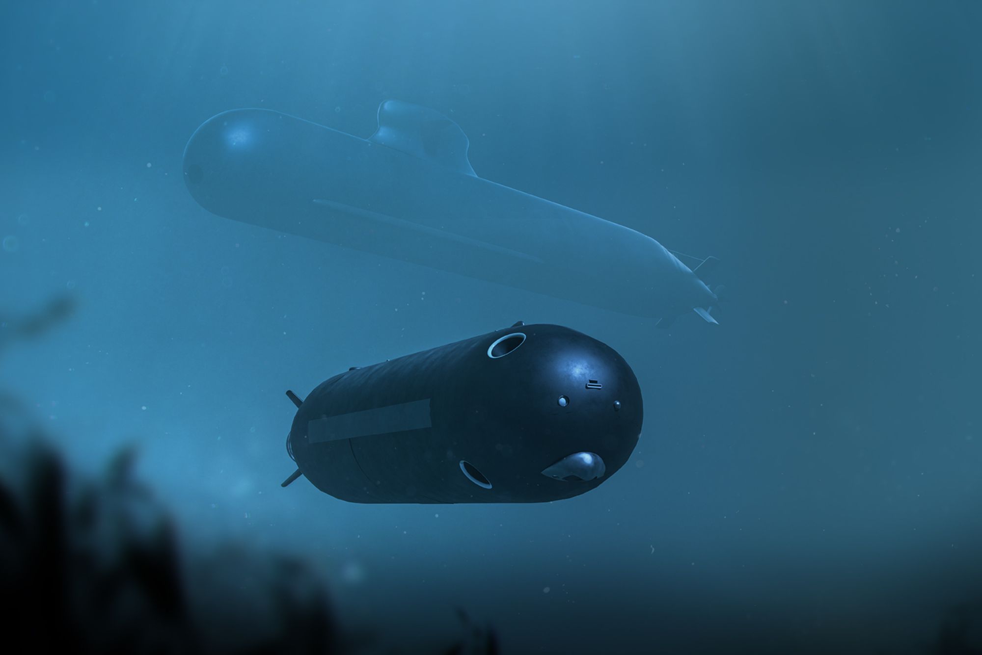 Den planlagde, ubemannede undervannsdronen Large Uncrewed Undersea Vehicle (LUUV) utvikles av Försvarets materielverk i samarbeid med Saab.