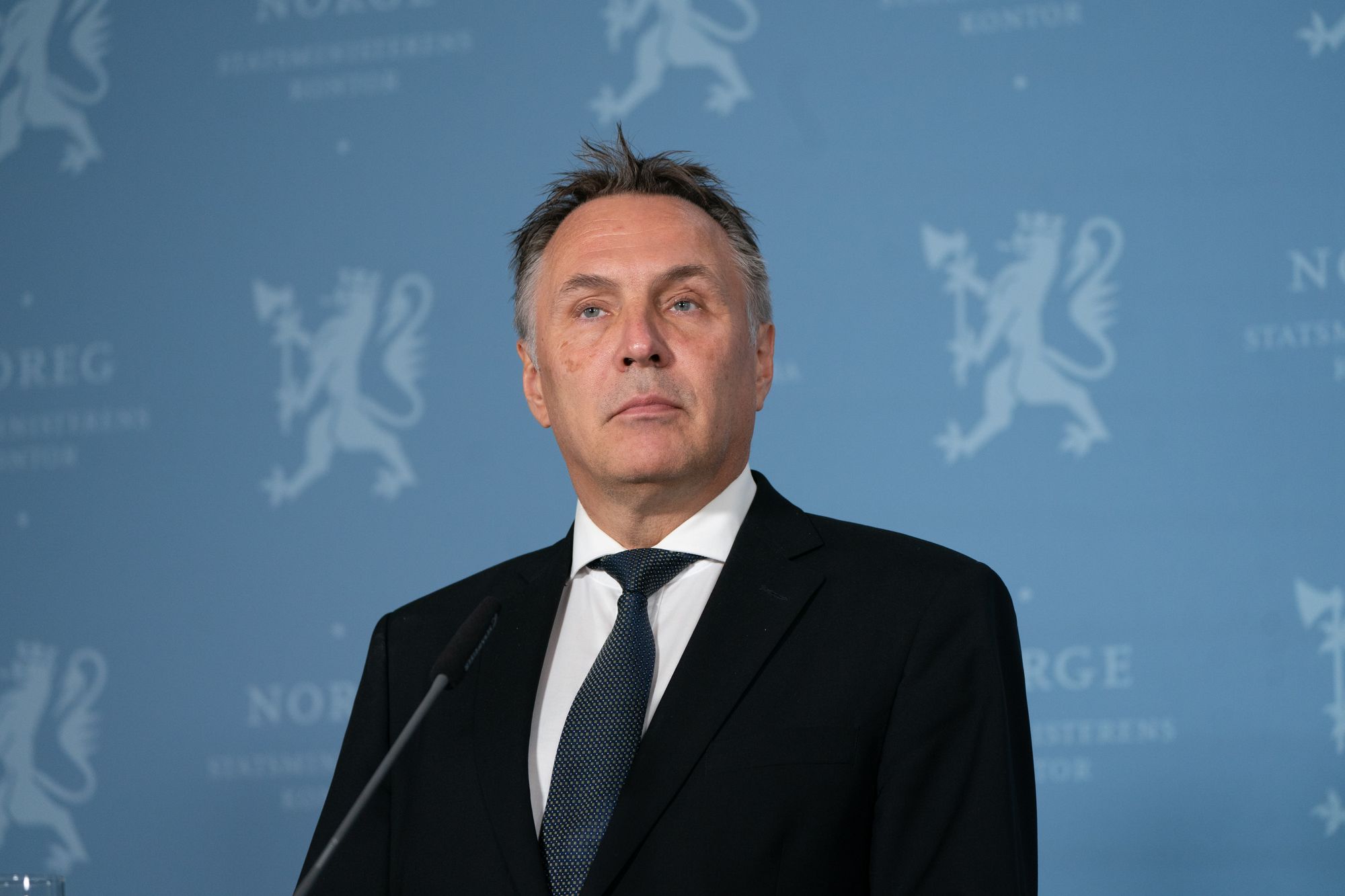 Forsvarsminister Tore O. Sandvik.