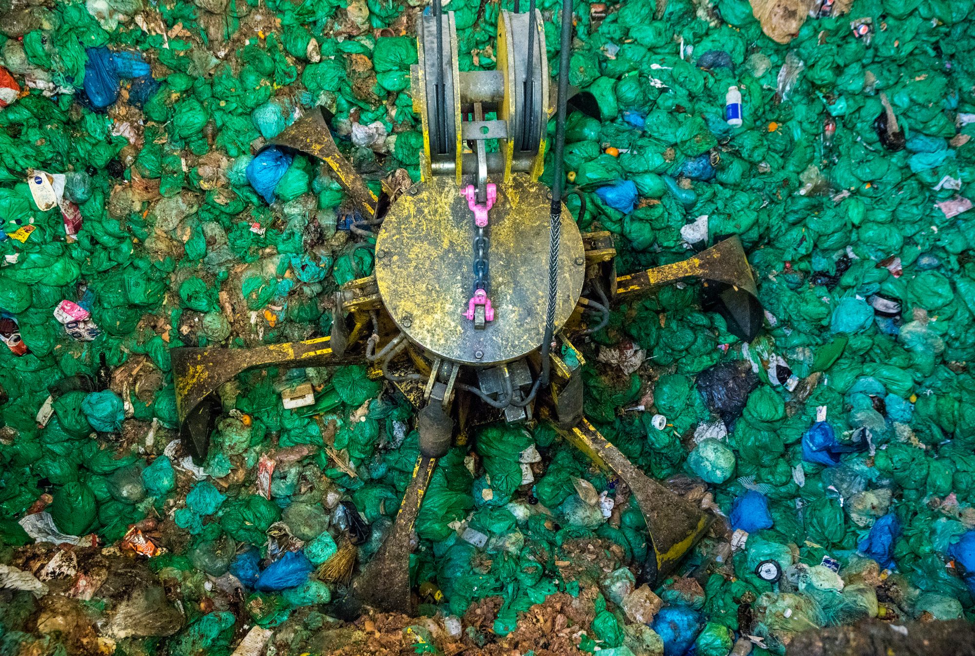 Bildet er fra Oslo kommunes biogassanlegg i Nes på Romerike. Anlegget behandler kildesortert matavfall.