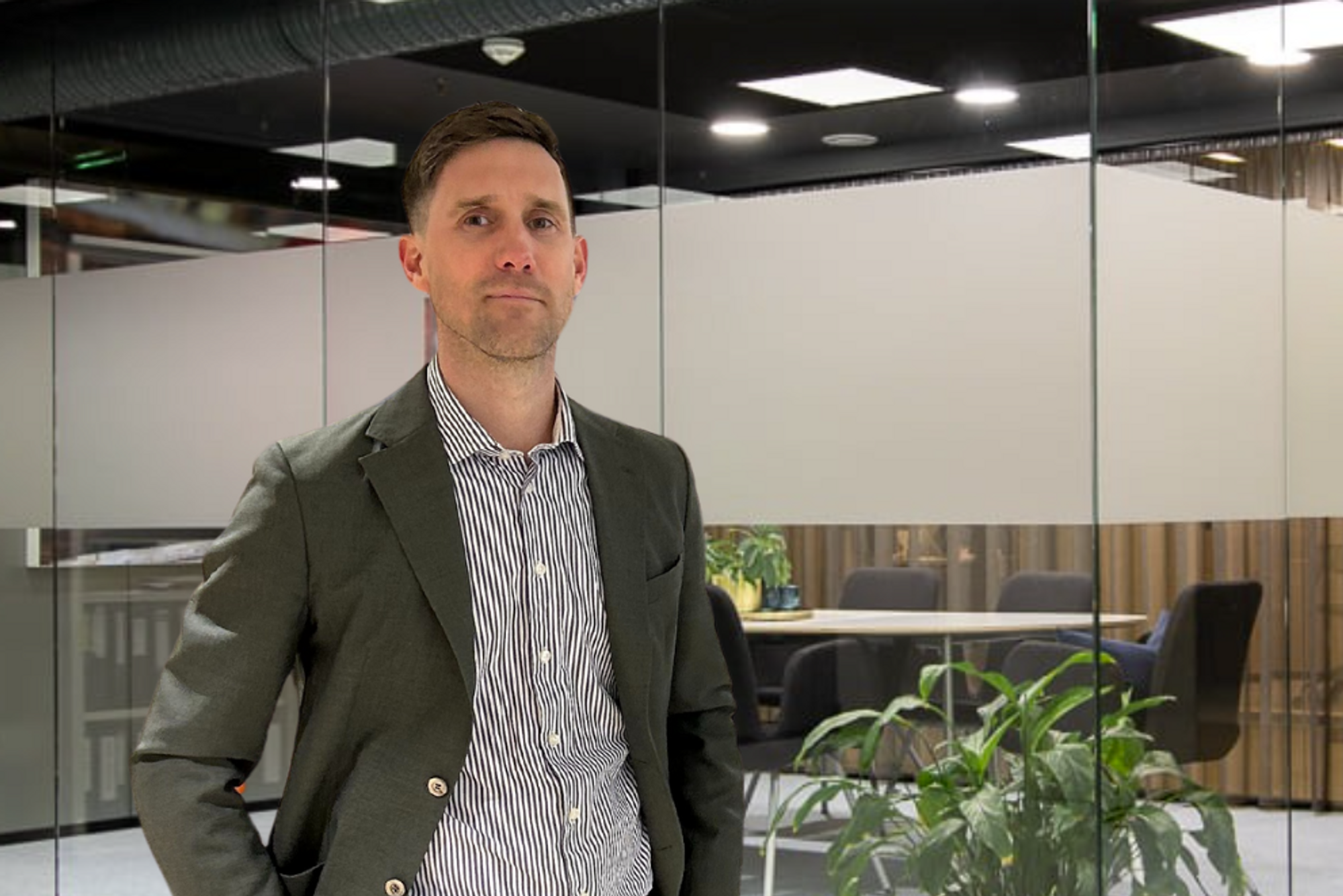 Magnus Holst er daglig leder i River Security, som lykkes med lønnsom vekst og nå sikter mot utlandet.