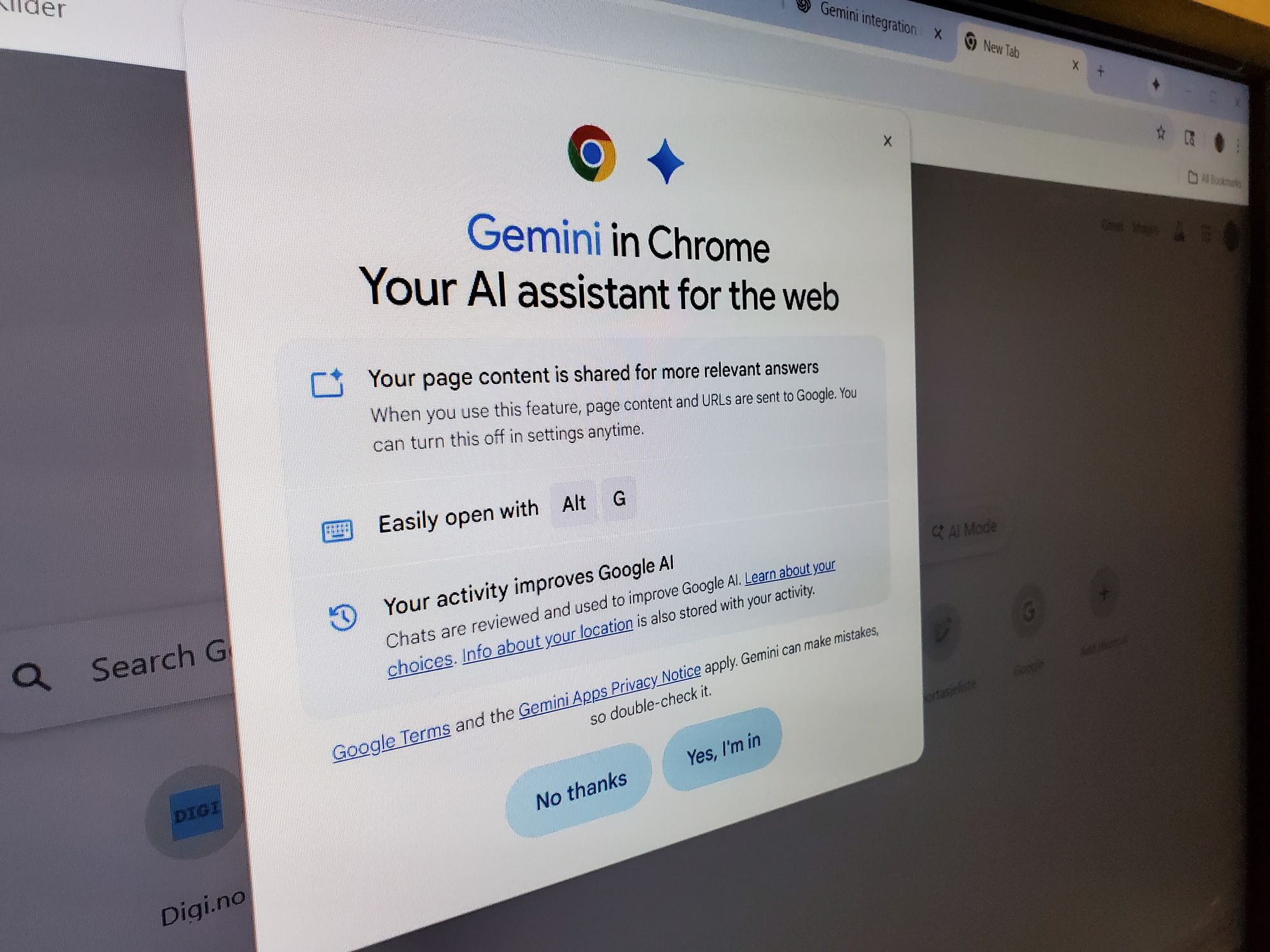 Lyria 3 blir tilgjengelig i Google Gemini.