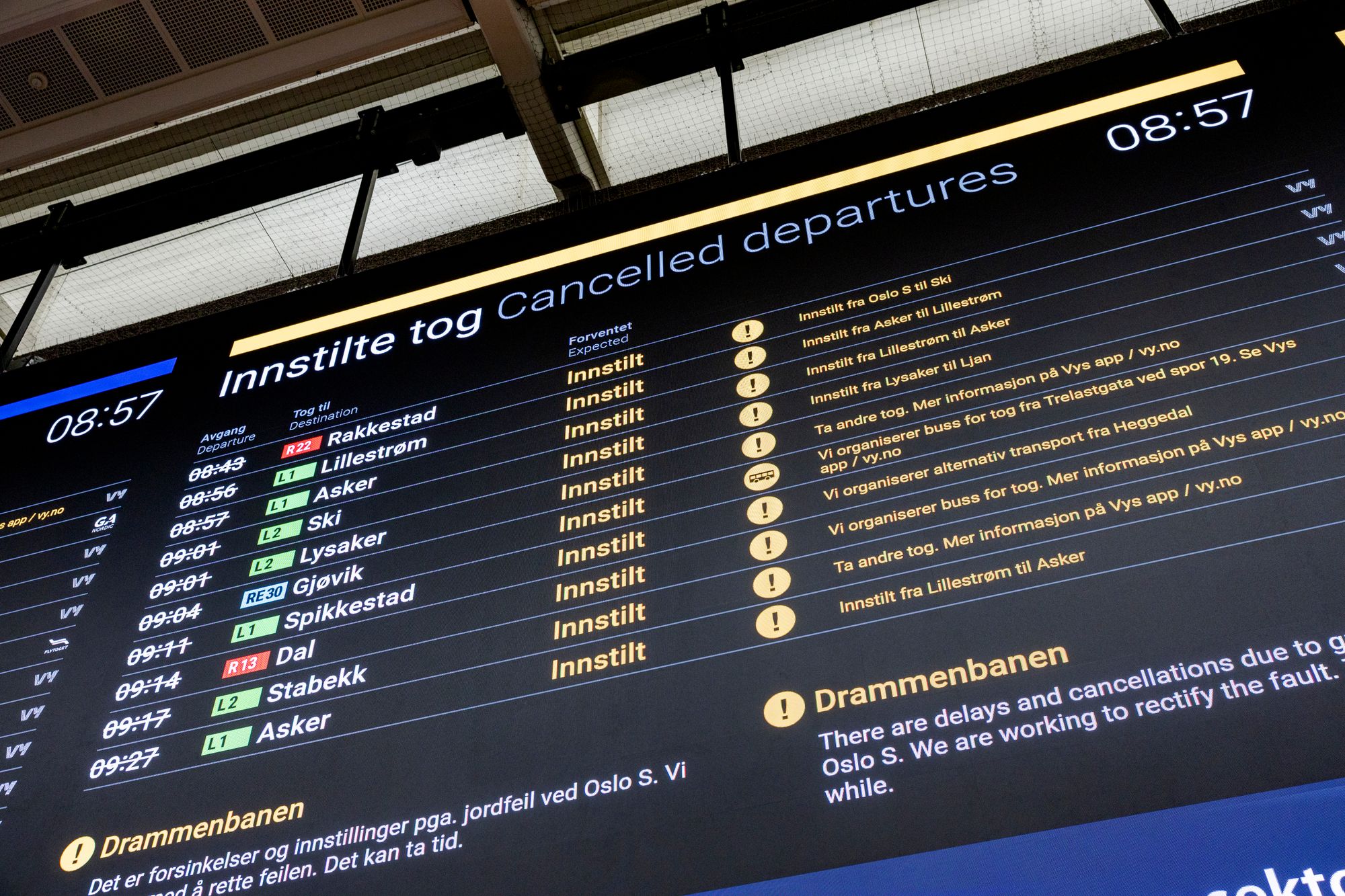 Det er forståelig at frustrasjonen er høy hos Bane Nor. Unndragelse av informasjon til passasjerene er ikke løsningen på jernbanens utfordringer. 