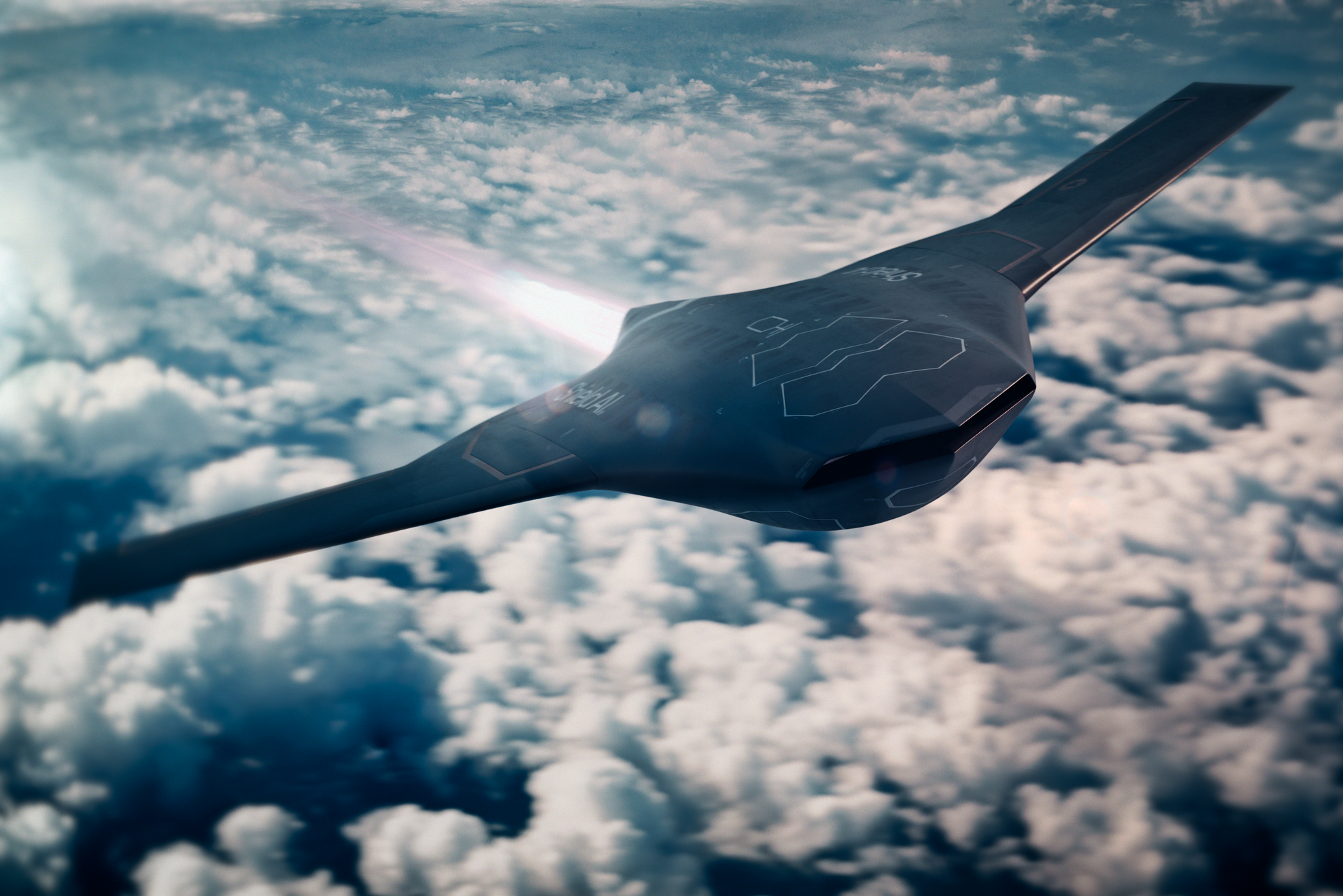 En illustrasjon av X-Bat.