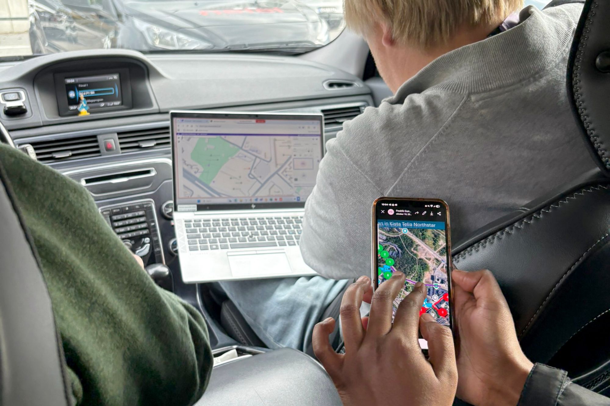 Den 16. oktober gjennomførte forskningsprosjektet Hypos en praktisk test av posisjonsbestemmelse i sanntid via 5G-nettet ved Ericssons hovedkontor i Stockholm.