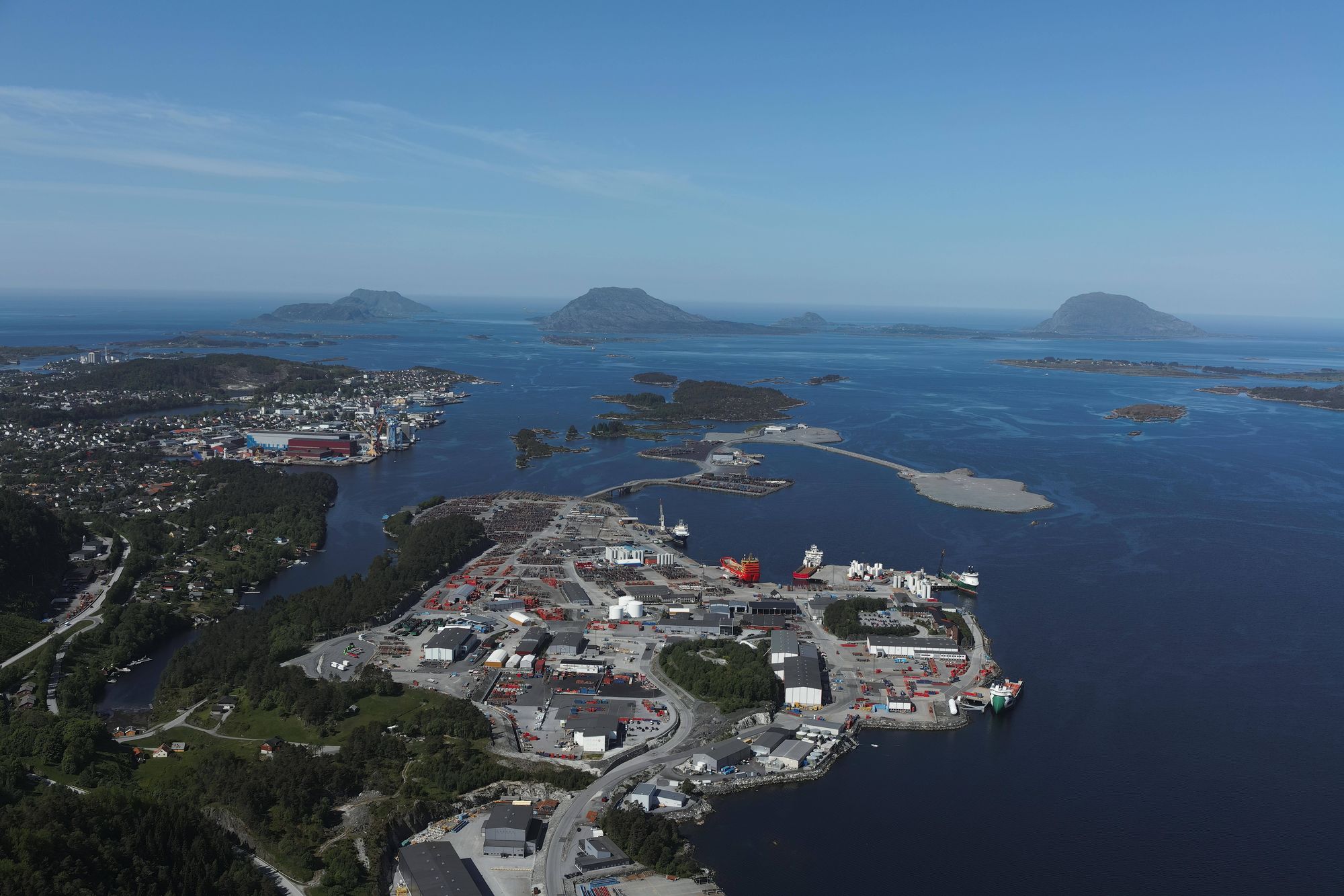 Hydrogenanlegget i Florø skal ligge på oljeforsyningsbasen Fjordbase.