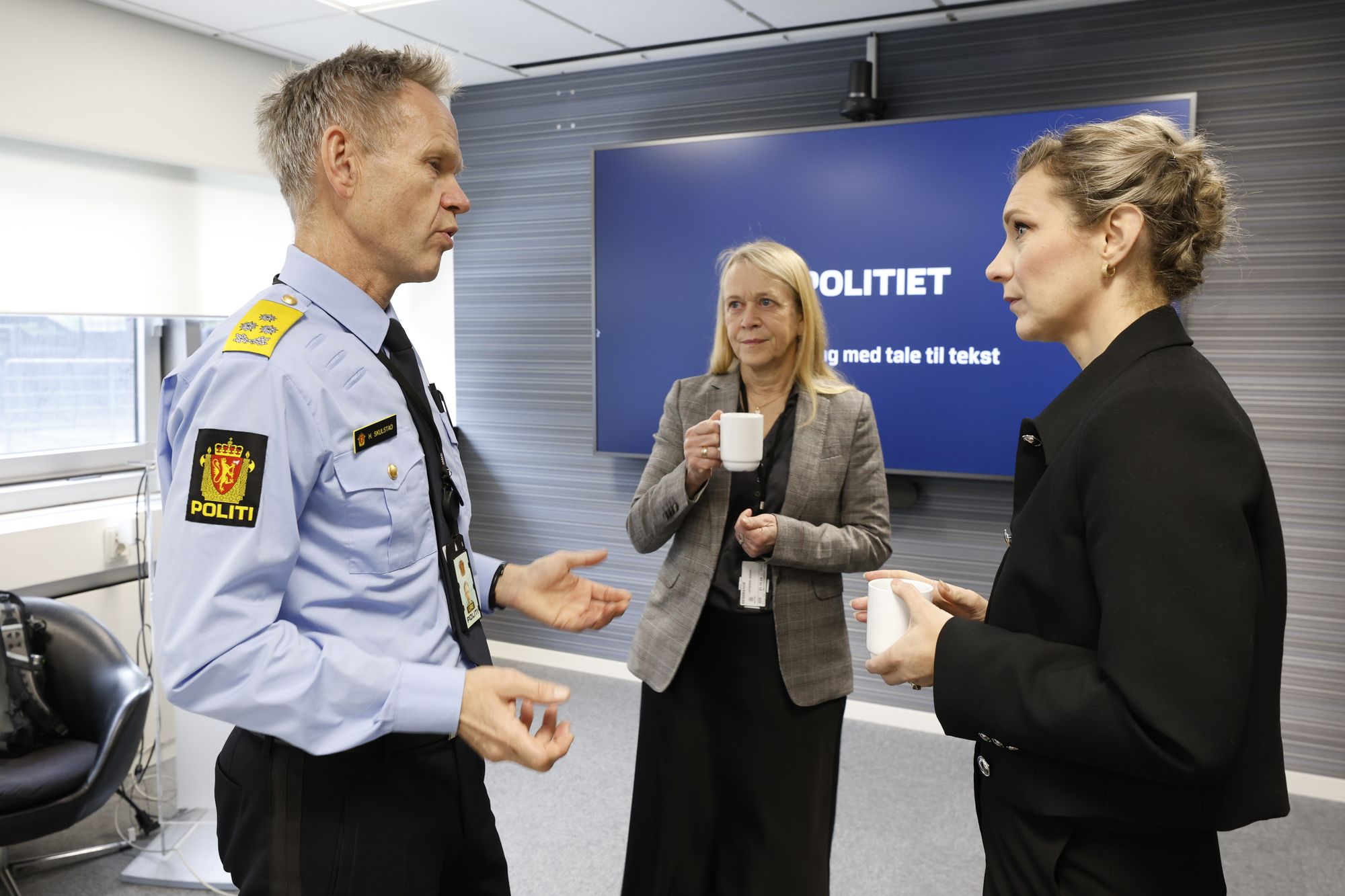 Politidirektoratets leder Håkon Skulstad og Catherine Janson, som er direktoratets leder for digital tjenesteutvikling, er nye kluter siden Merverdiprogrammet. Men mange av problemene er de samme.