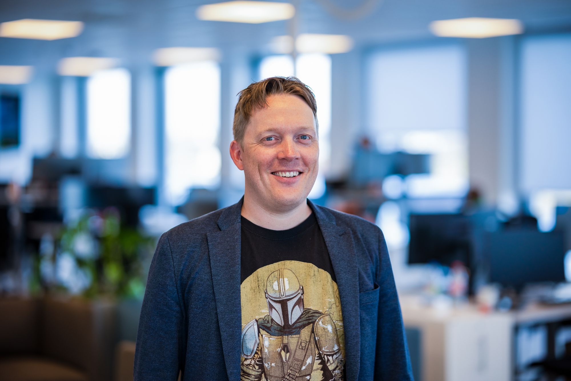 Tross noen forsinkelser er Andreas Gjertin Rafaelsen trygg på at prosjektet kommer i mål. Fristen er absolutt.