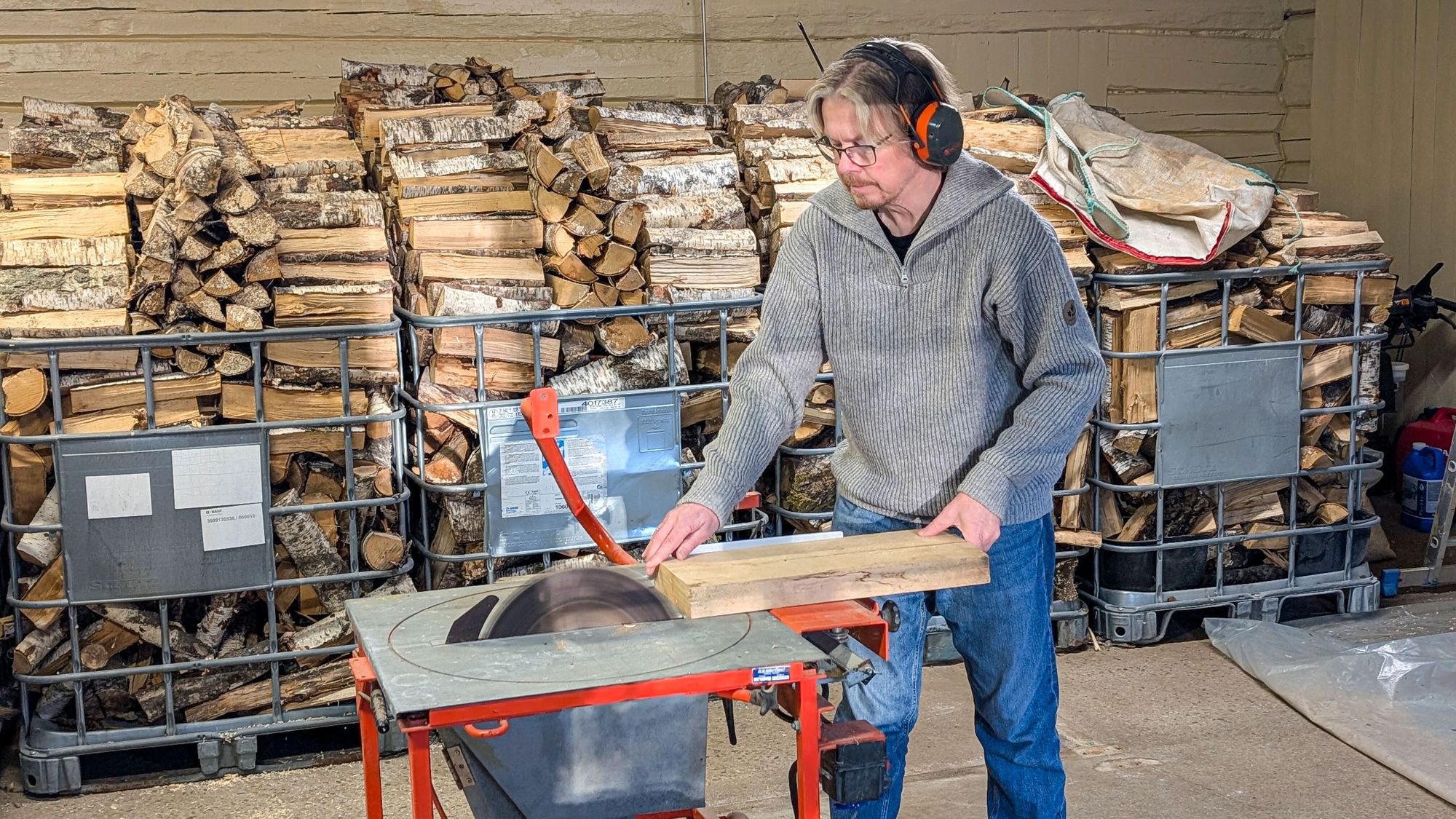 Nils Ulltveit-Moe skulle kappe ved med trefasesagen sin. Det gikk først dårlig, men etter at han koblet om fasene, gikk sagen riktig vei.