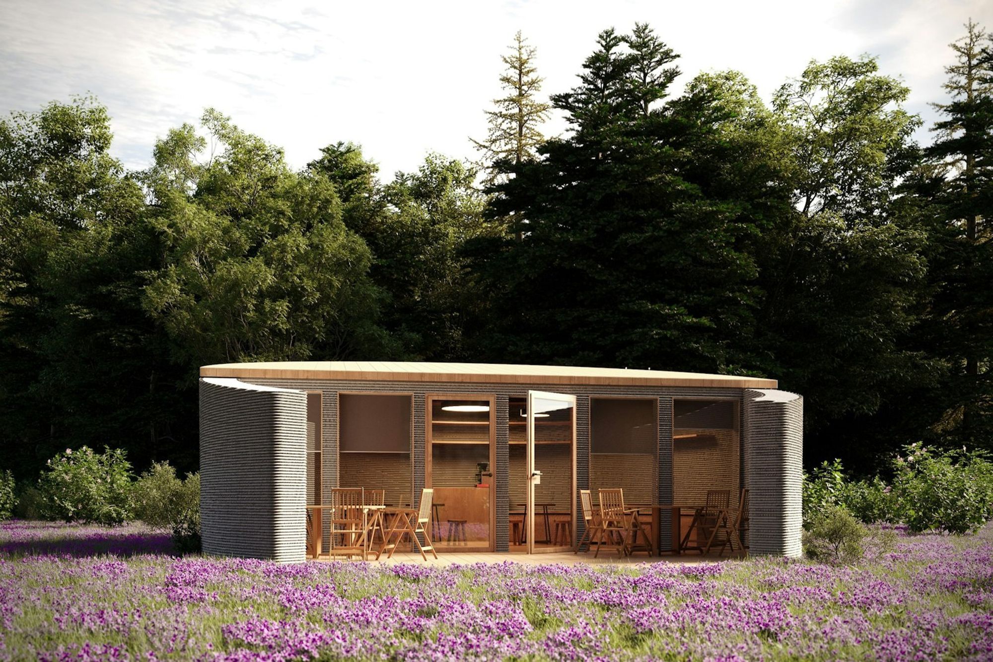 Modell av Cirkahuset.